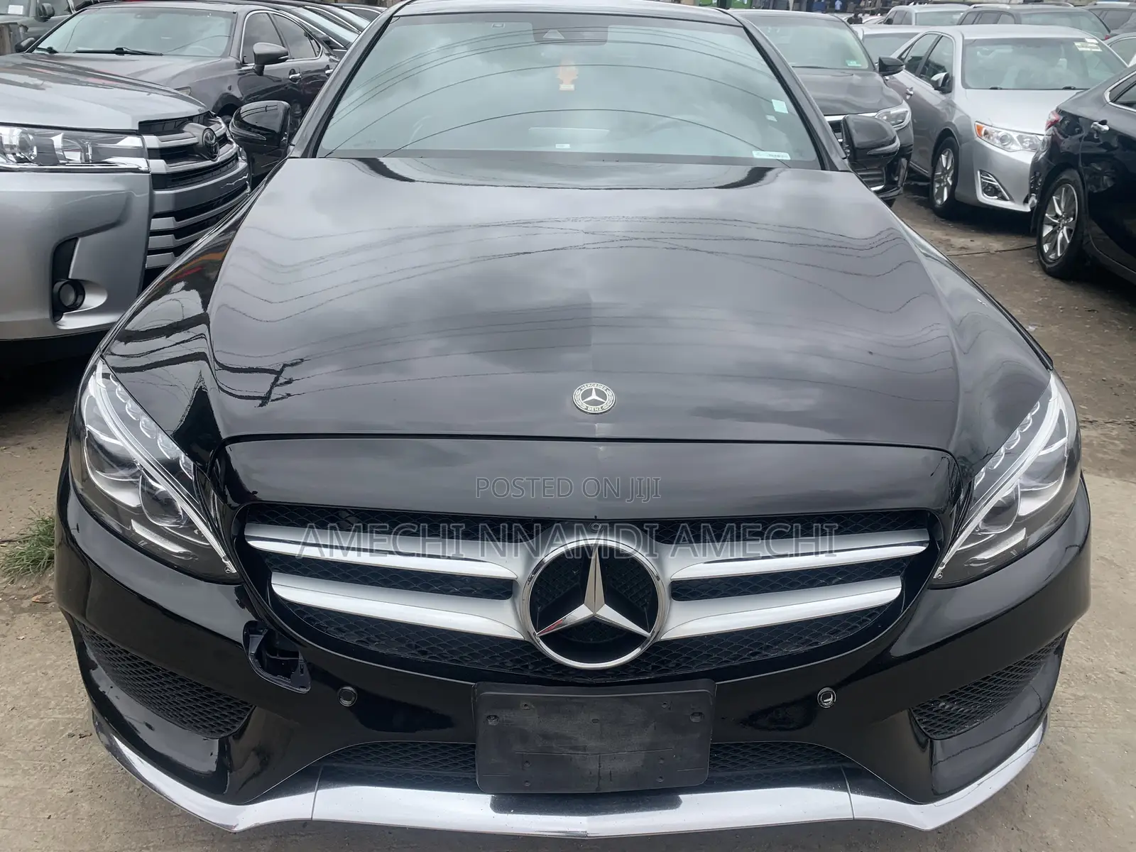 Mercedes-Benz C300 Base C300 AWD 4MATIC Sedan 2019 Black