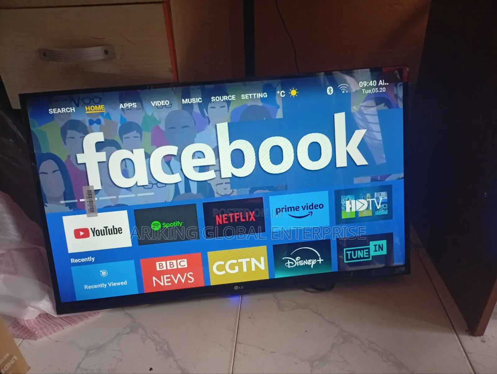 Smart Android 32 Inches Lg Tv.