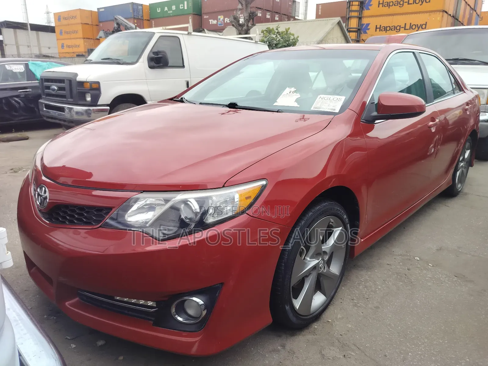 Toyota Camry SE 4dr Sedan w/Prod. End 11/13 (2.5L 4cyl 6A) 2014 Red