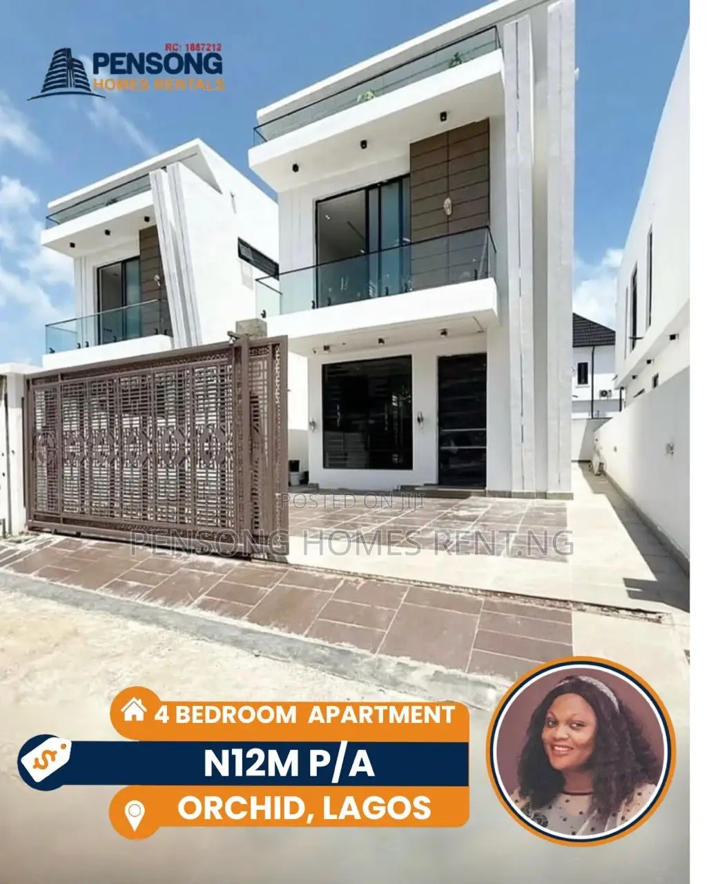 4bdrm Duplex in Orchid Lekki for rent