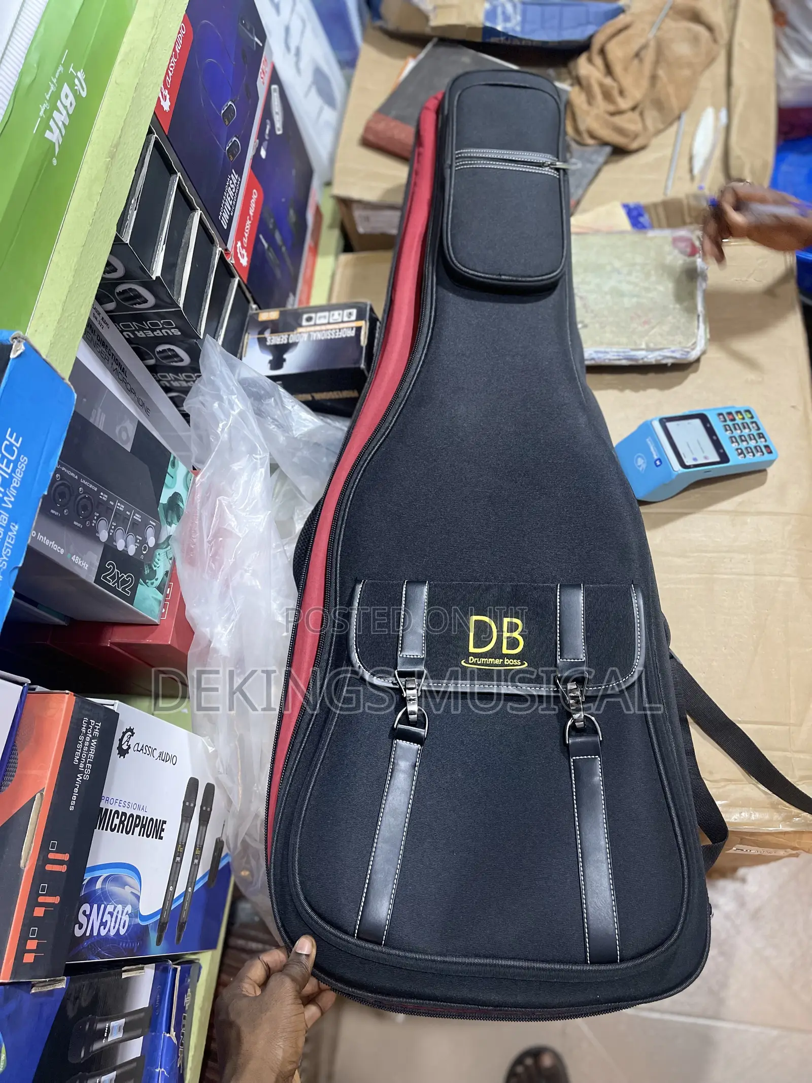 Drummer Boss Db Electric Bass Guitar Bag.