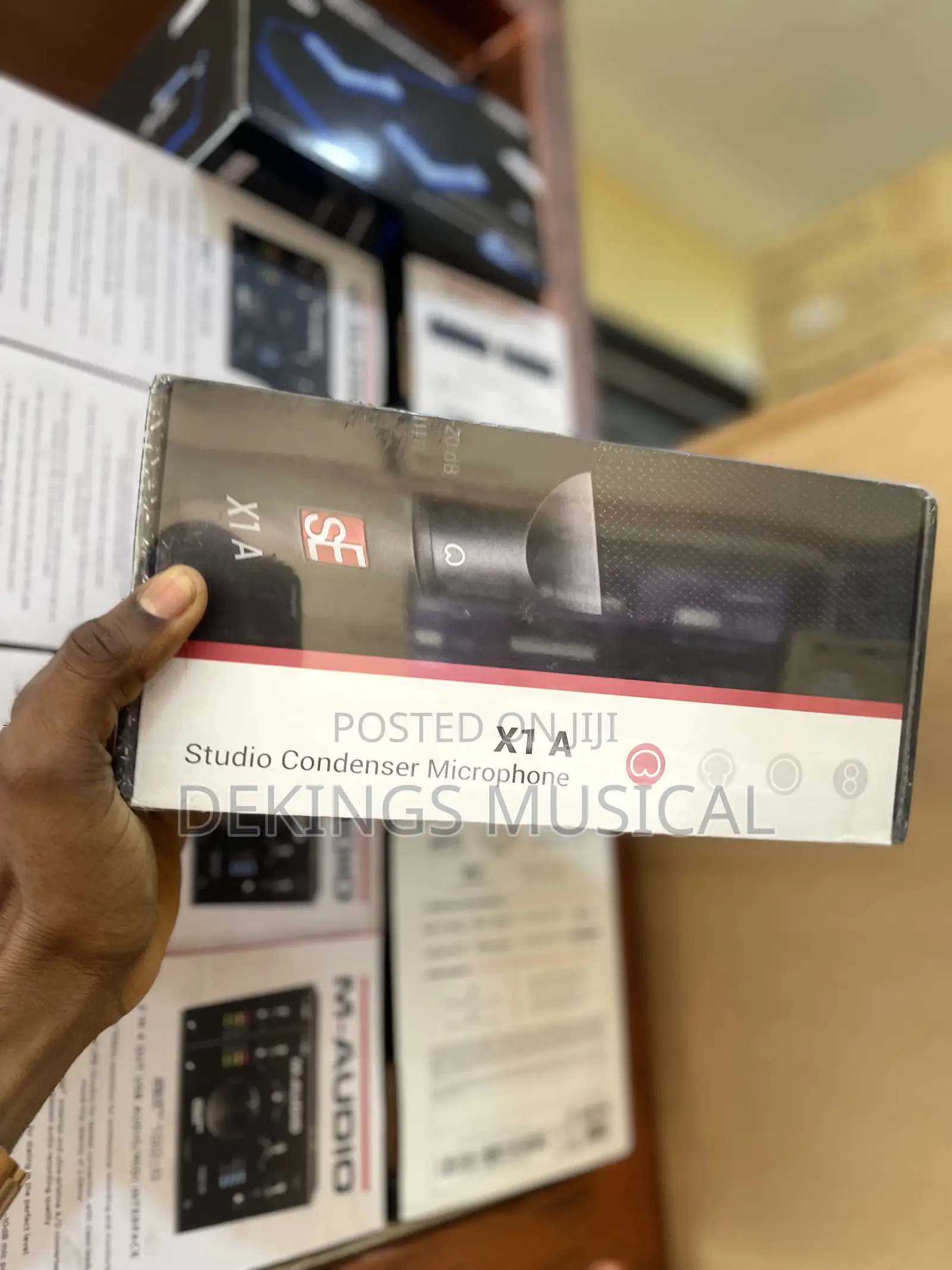 Se Electronics X1 a Studio Condenser Microphone.