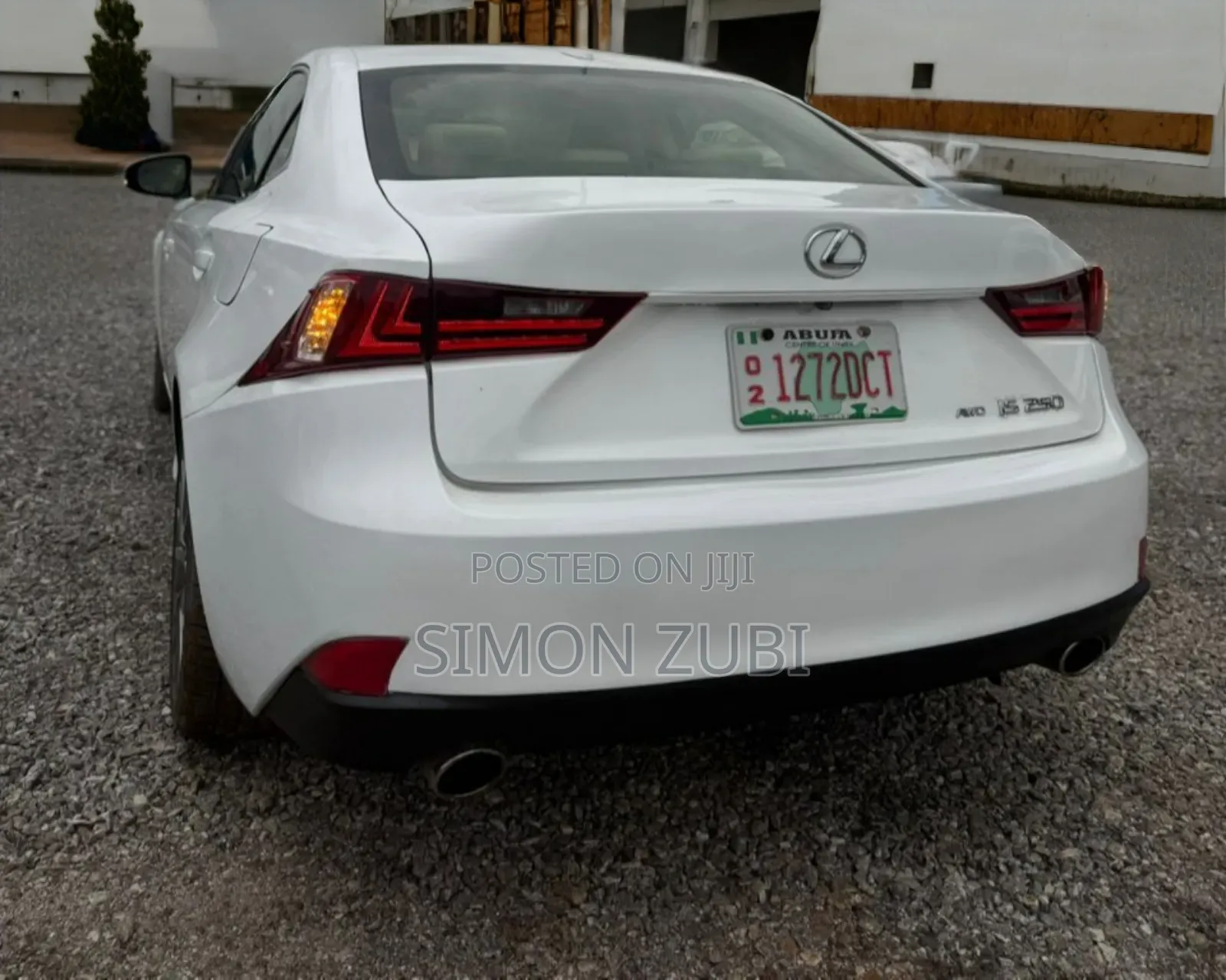 Lexus IS 2014 White