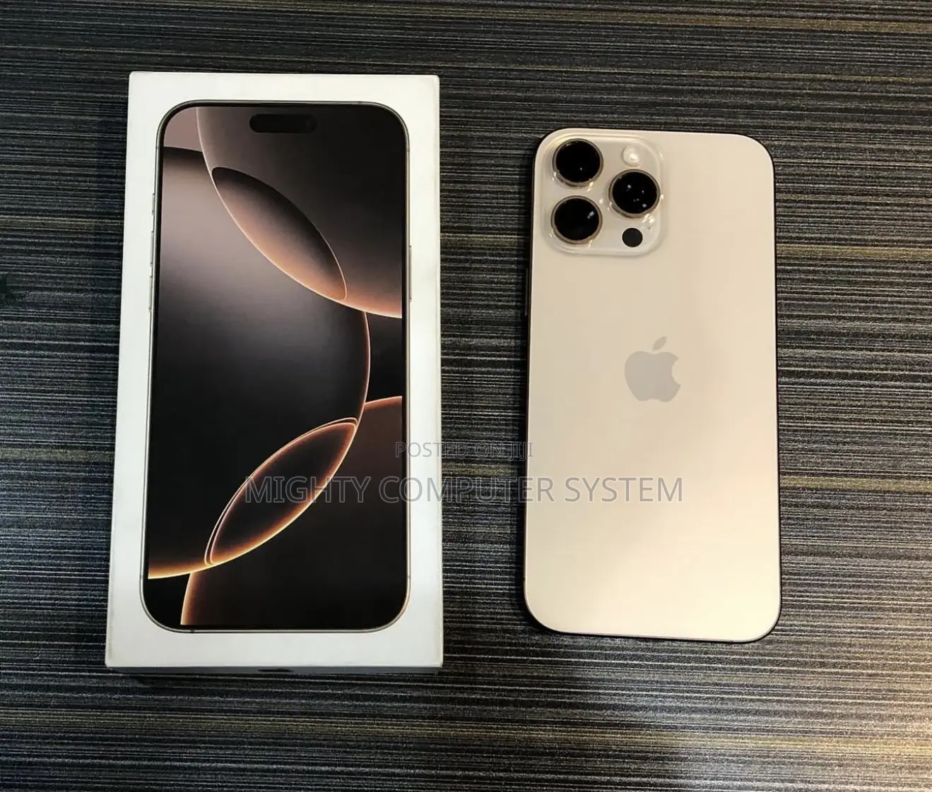 New Apple iPhone 16 Pro Max 256 GB Gold