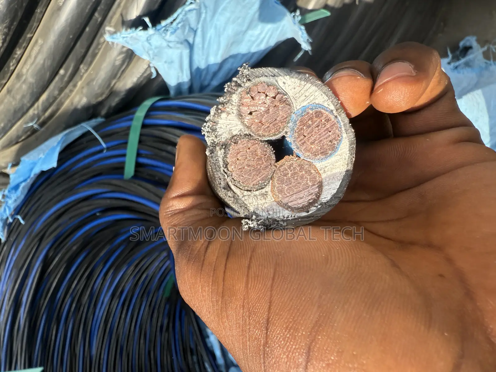 120mm 4core PVC German Cable , German Armored Cable