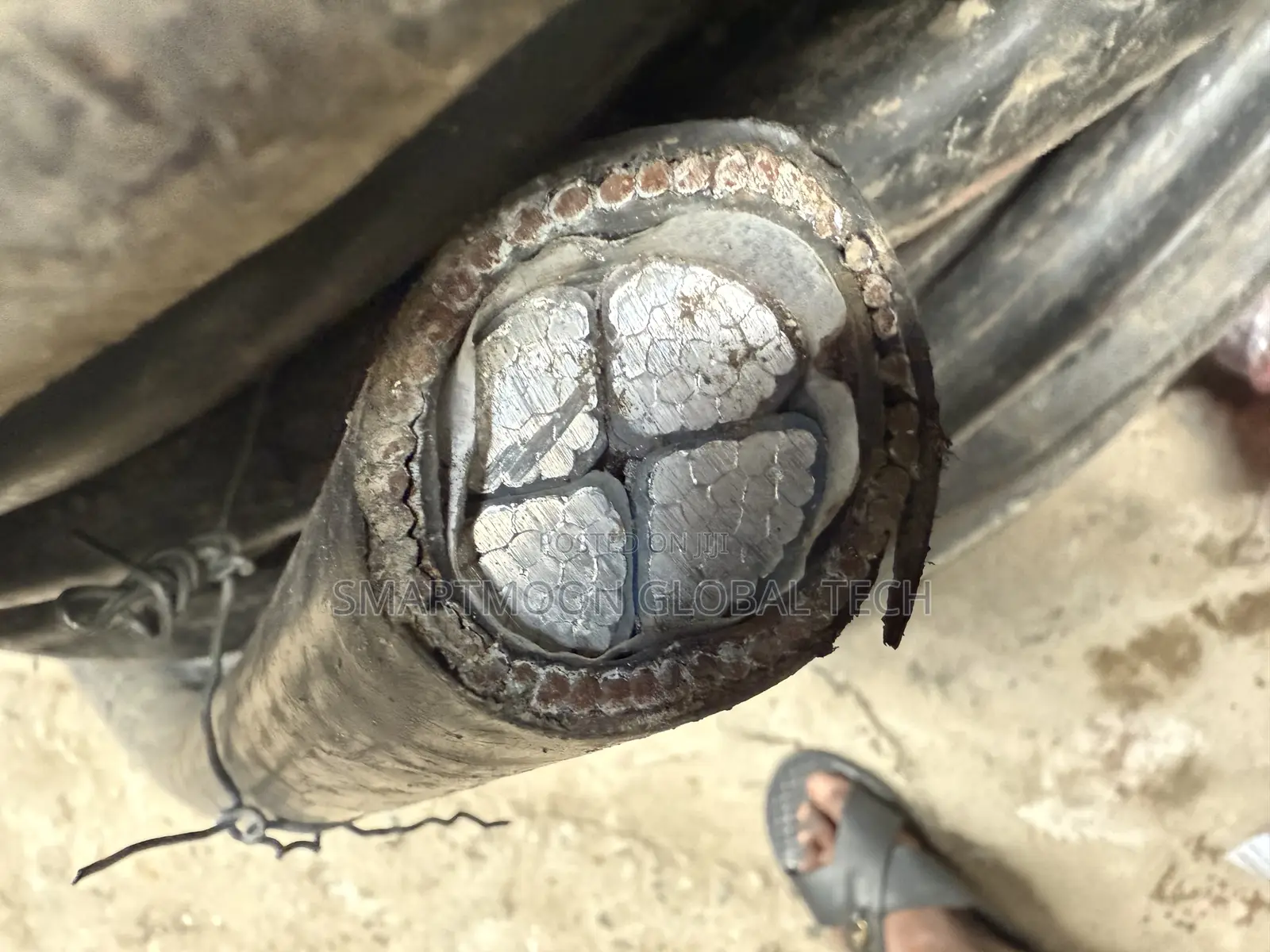 95mm 4core Aluminum Armored Cable