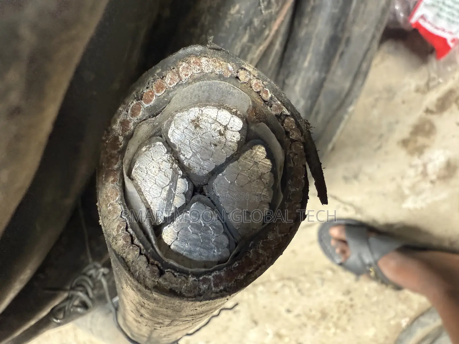 95mm 4core Aluminum Armored Cable