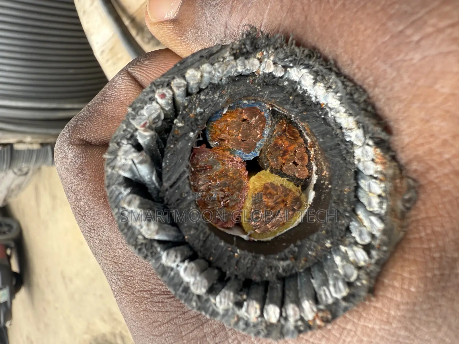 50mm 4core Nigeria Armored Cable , 50mm Armored Cable