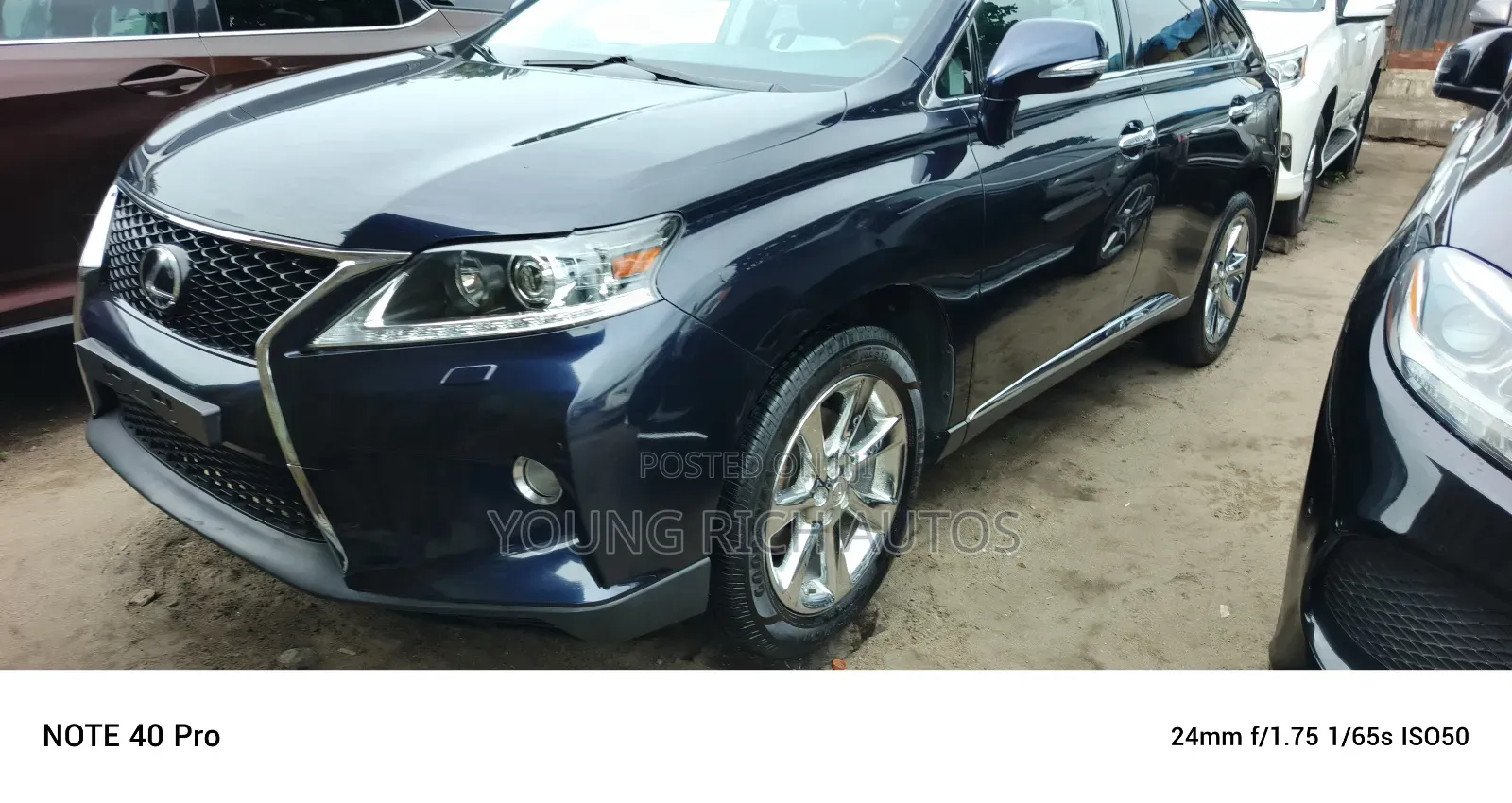 Lexus RX 350 2011 Blue