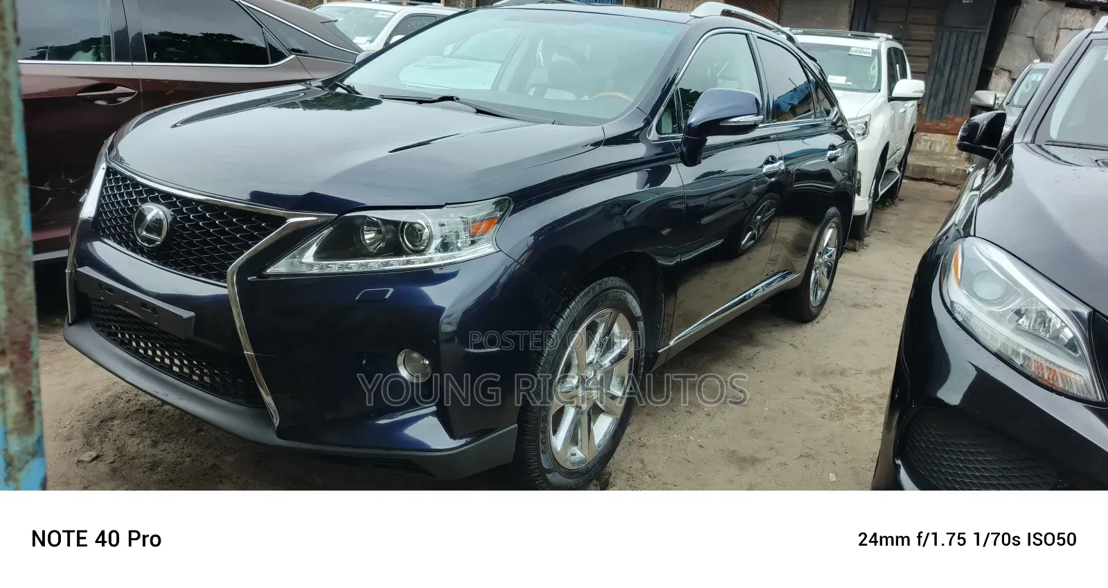 Lexus RX 350 2011 Blue