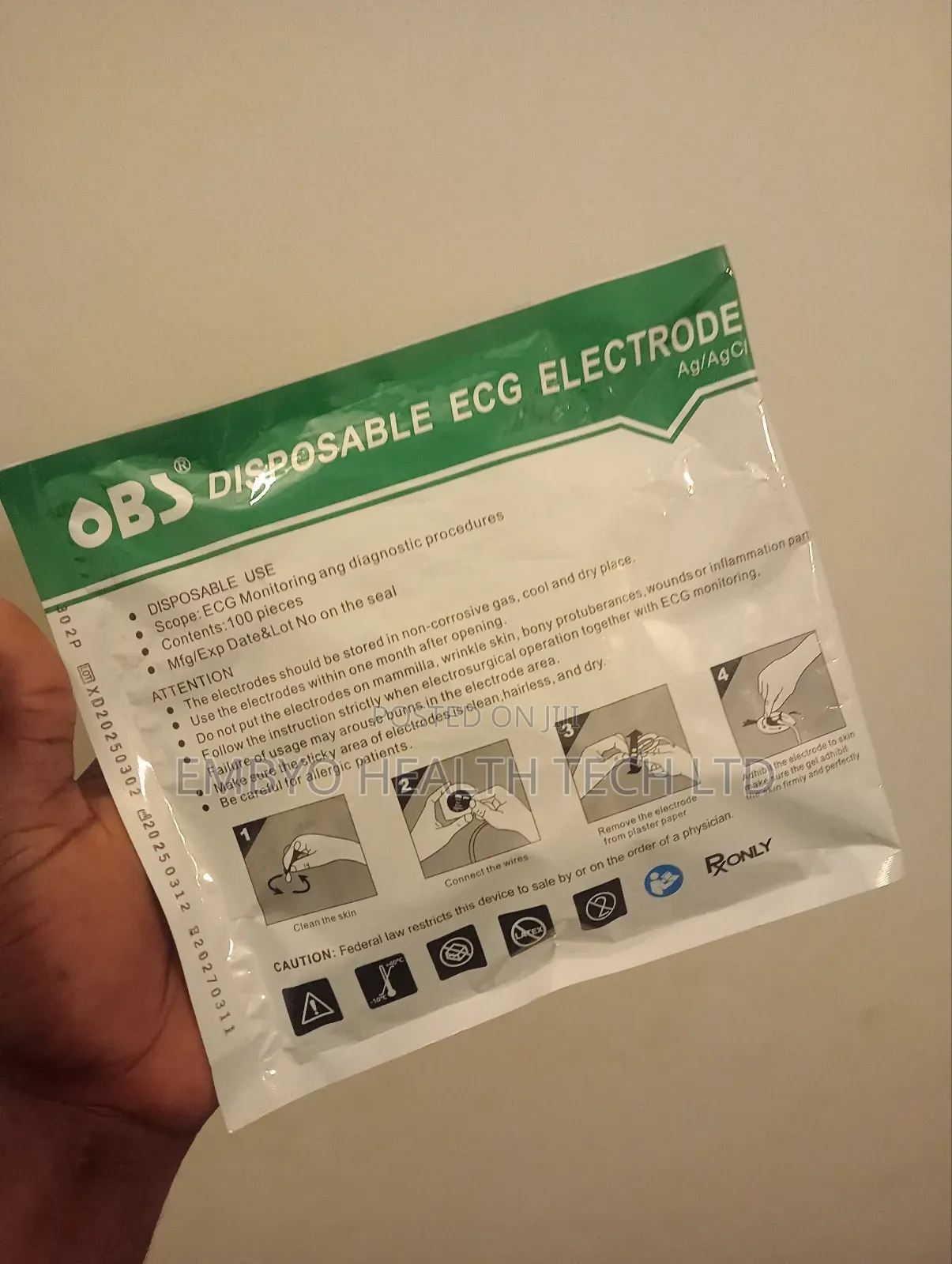 Ecg Electrode By 50