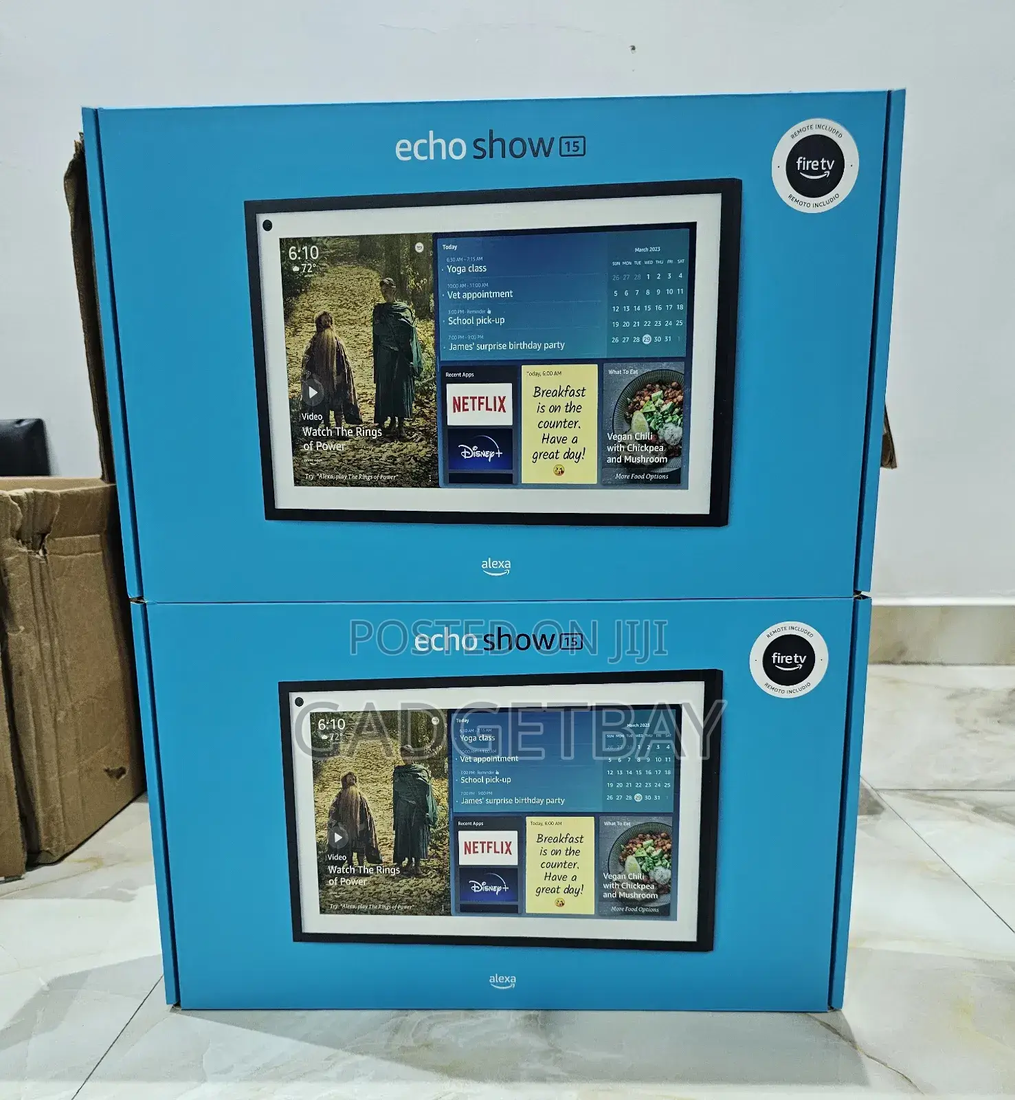 Amazon Alexa Echo Show 15 With Remote