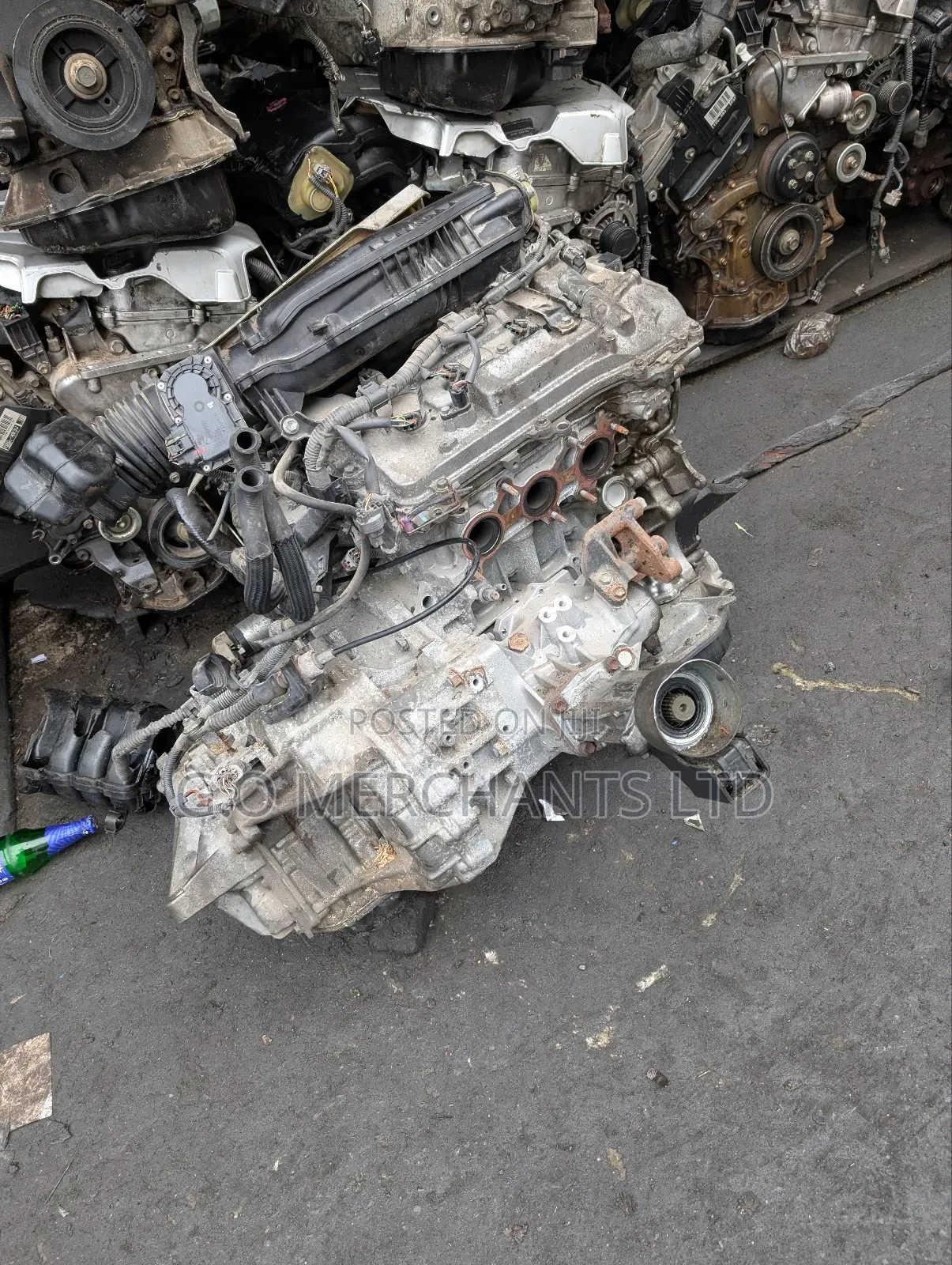 2008 Toyota Highlander 2gr Engine 13pins Gearbox 4wd Direct Tokunbo