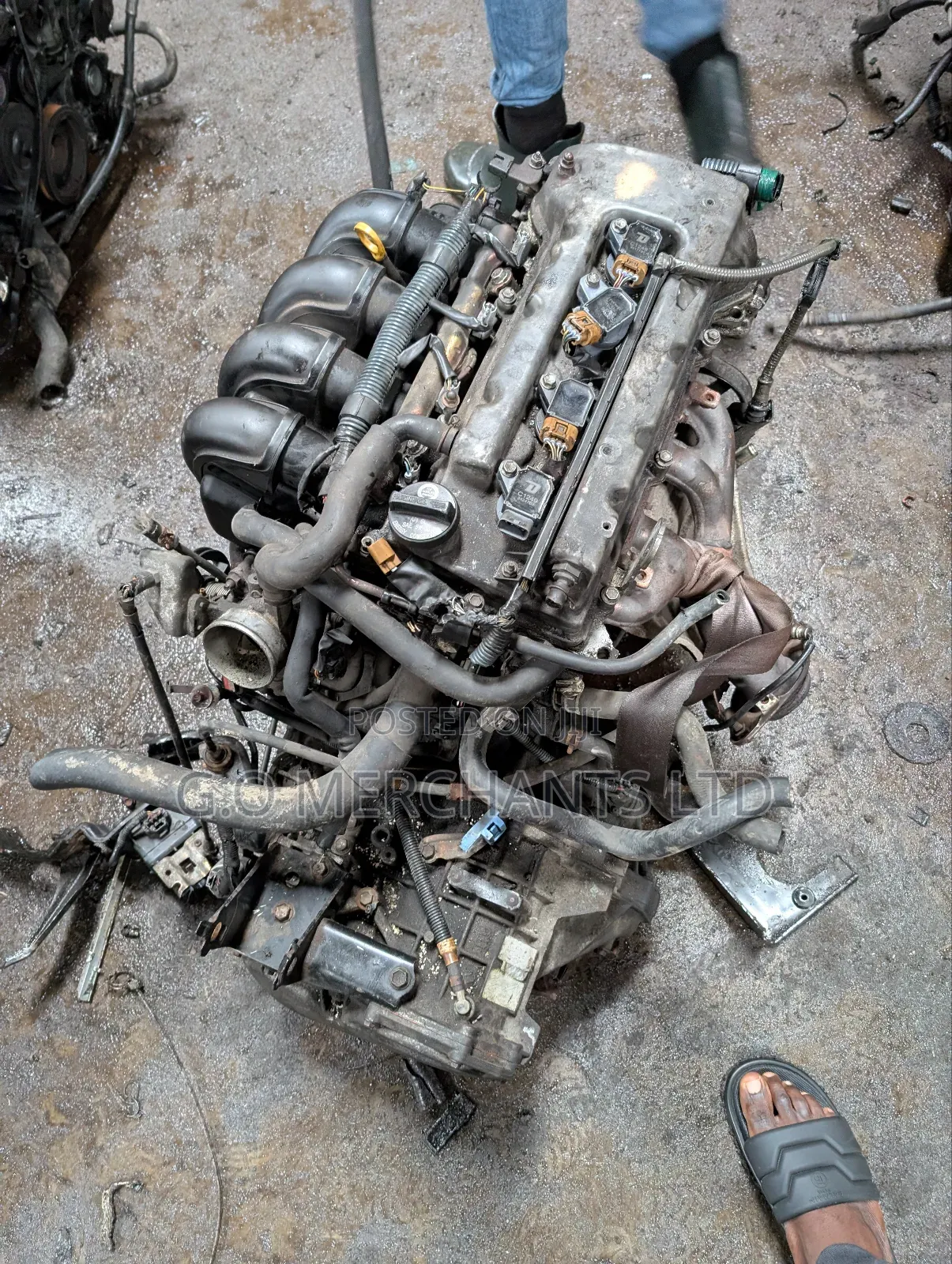 2003-2007 Toyota Corolla 1zz 5pins Gearbox Direct Tokunbo