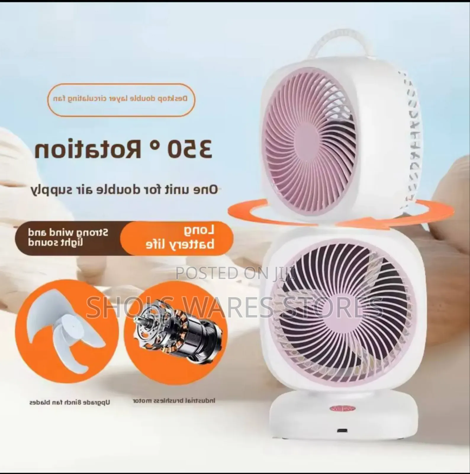 3500 Large Wind Power Fan