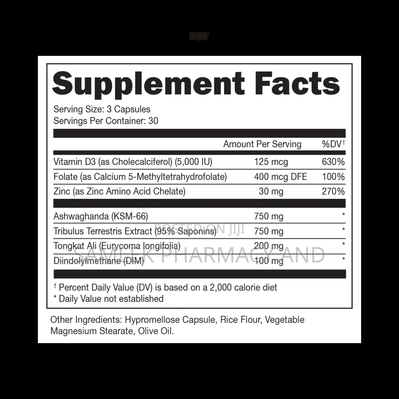 Bucked Up Rut Testosterone Booster (90 Capsules)