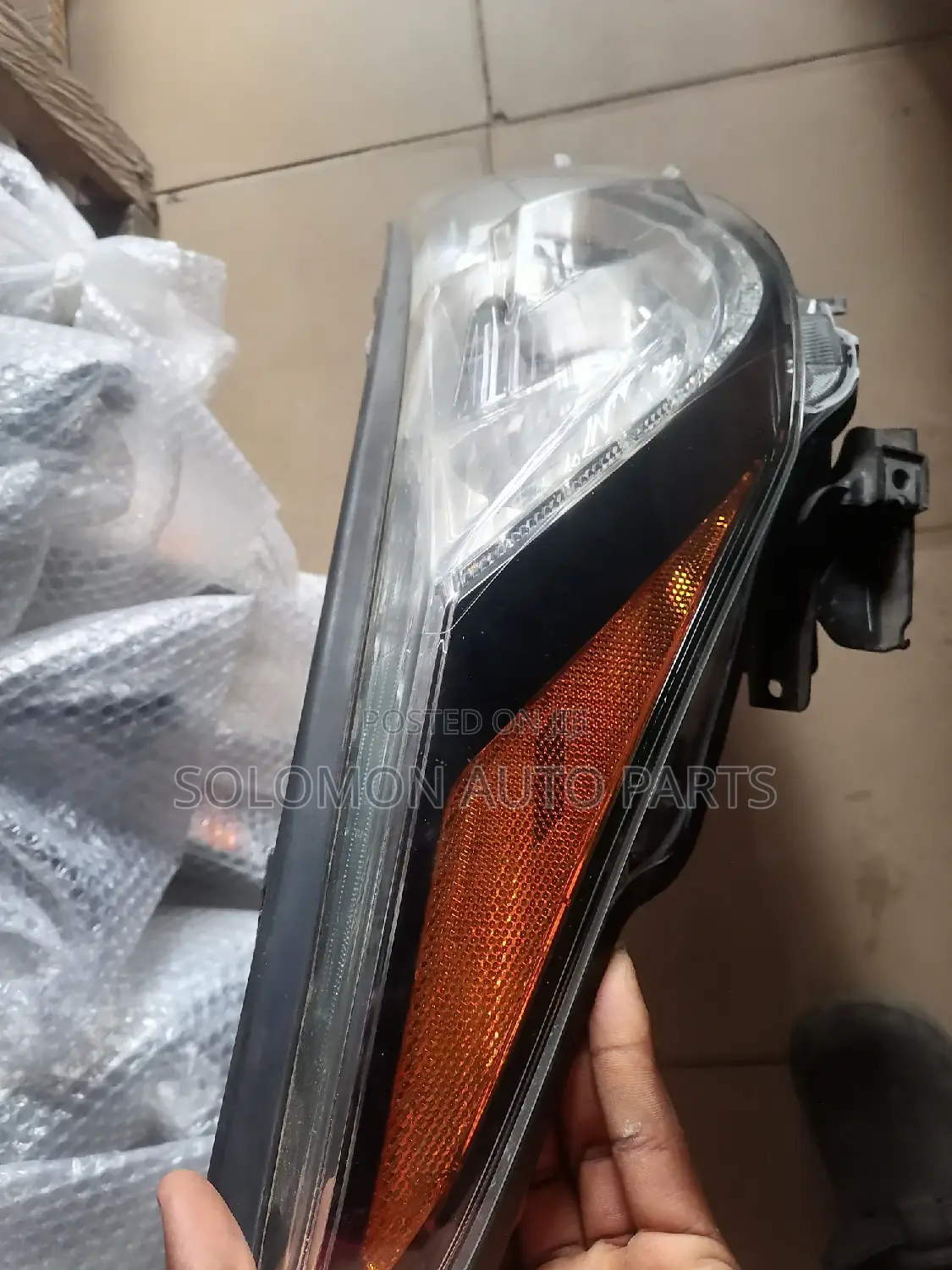 Headlight Toyota Highlander 2017 2018 2019 Belgium Passenger Side