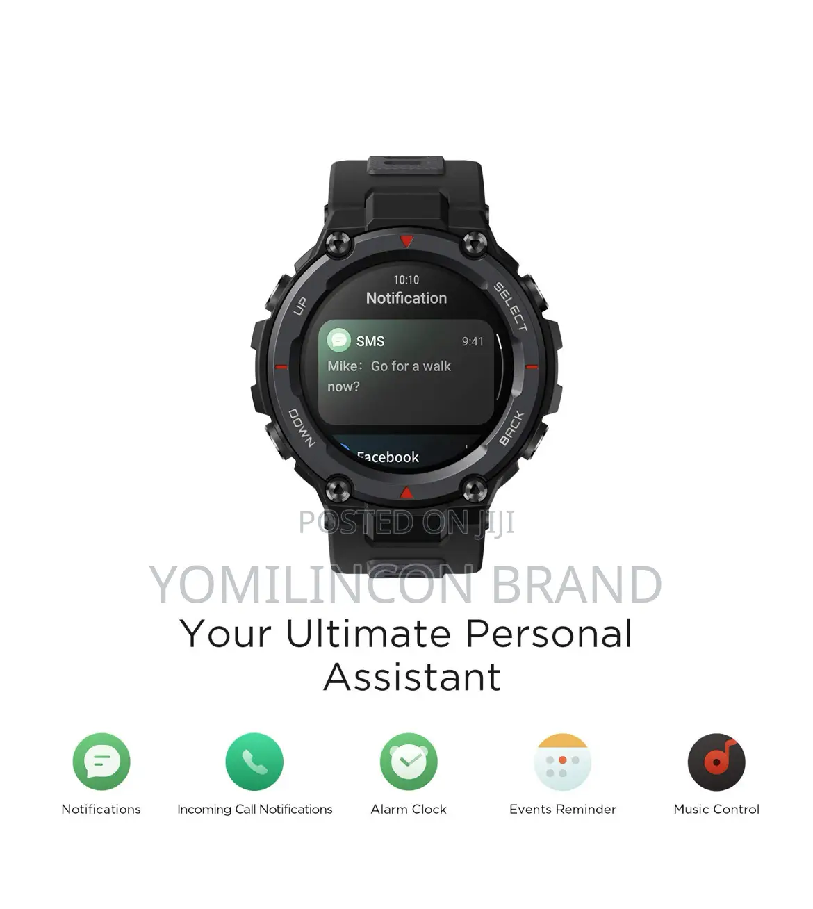 Amazfit T-Rex Pro Smart Watch 48mm, Rugged Military Certified, GPS