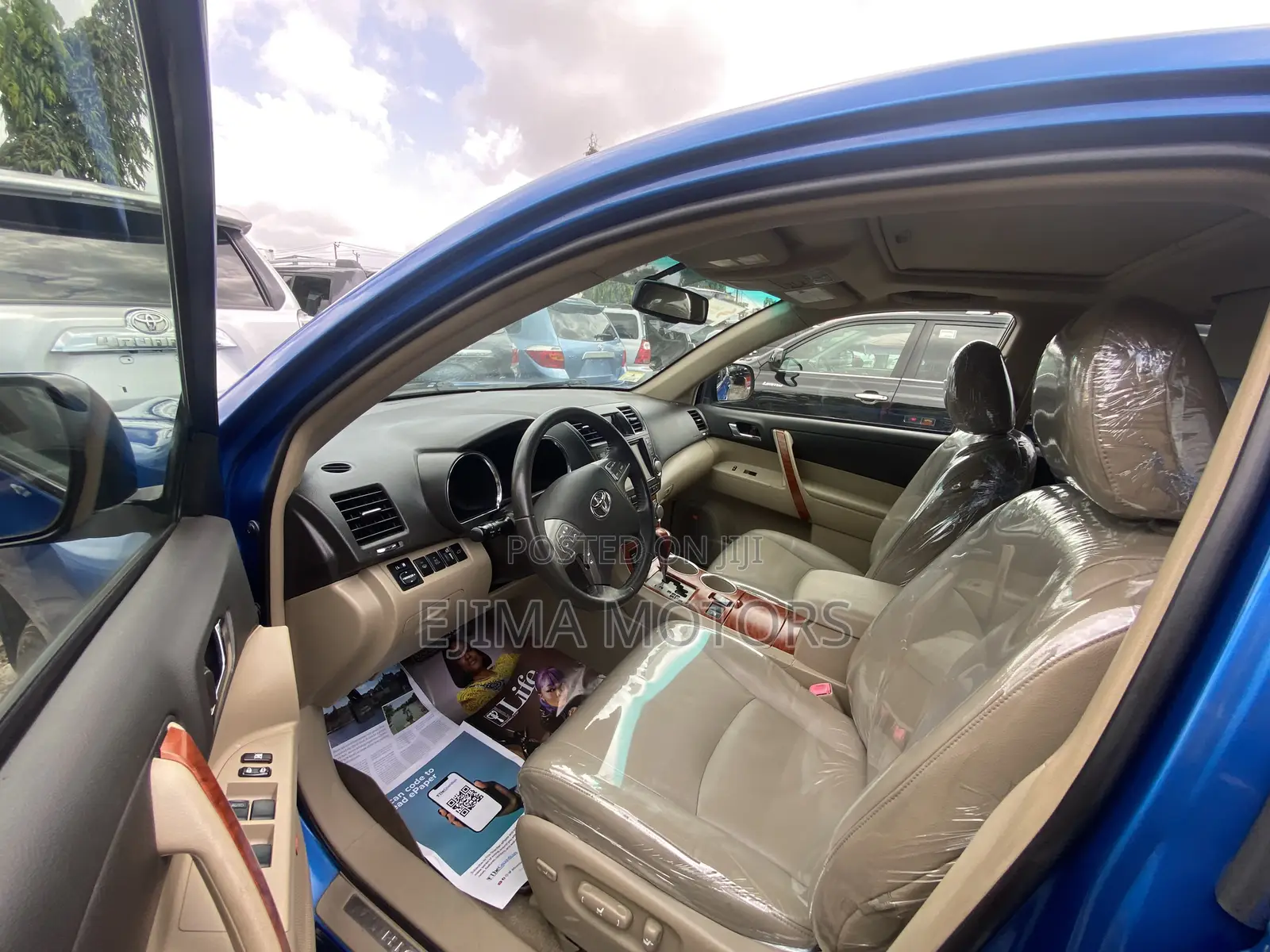 Toyota Highlander Limited 4x4 2008 Blue