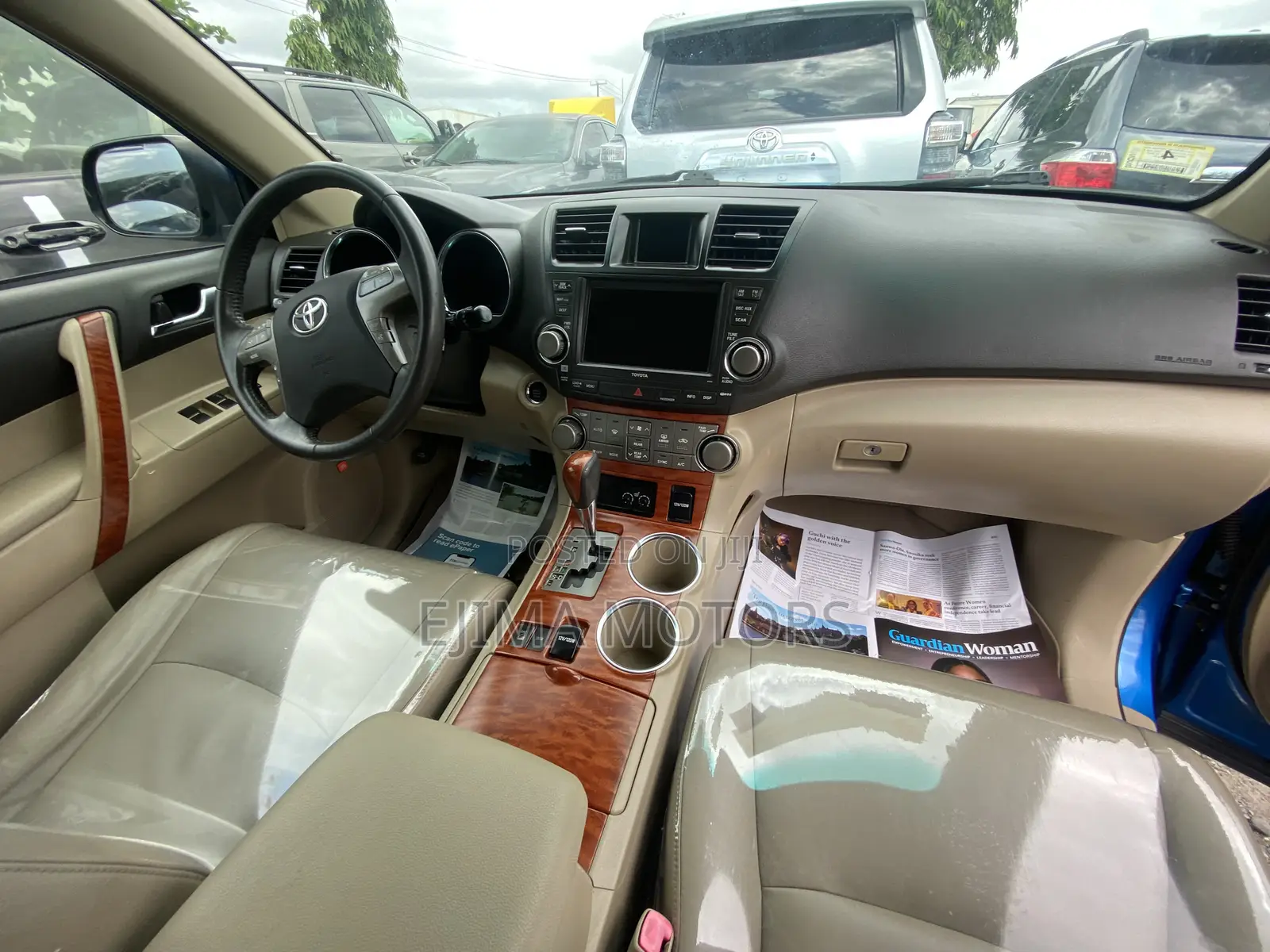 Toyota Highlander Limited 4x4 2008 Blue