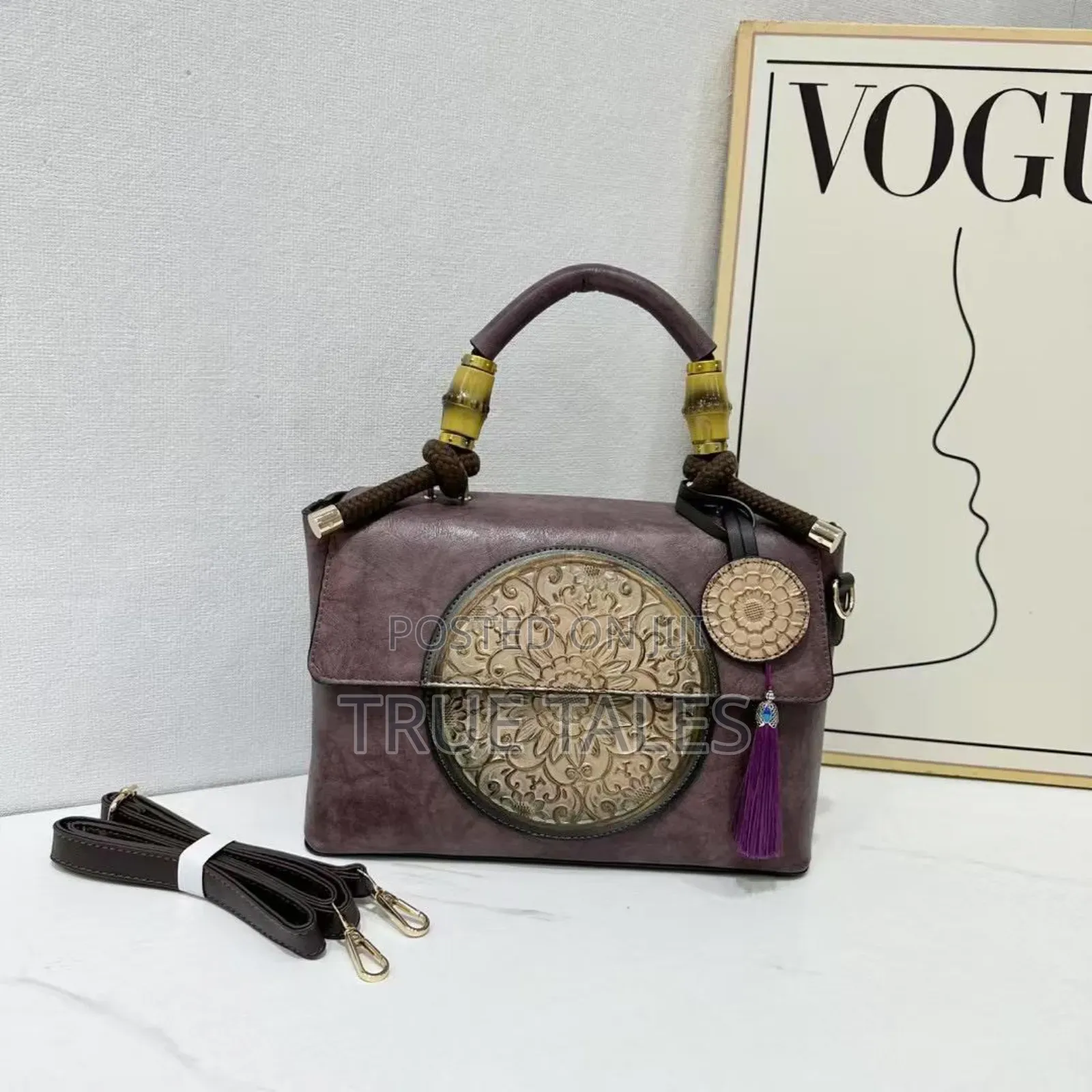 Real Genuine Superb Medium Leather Handbags