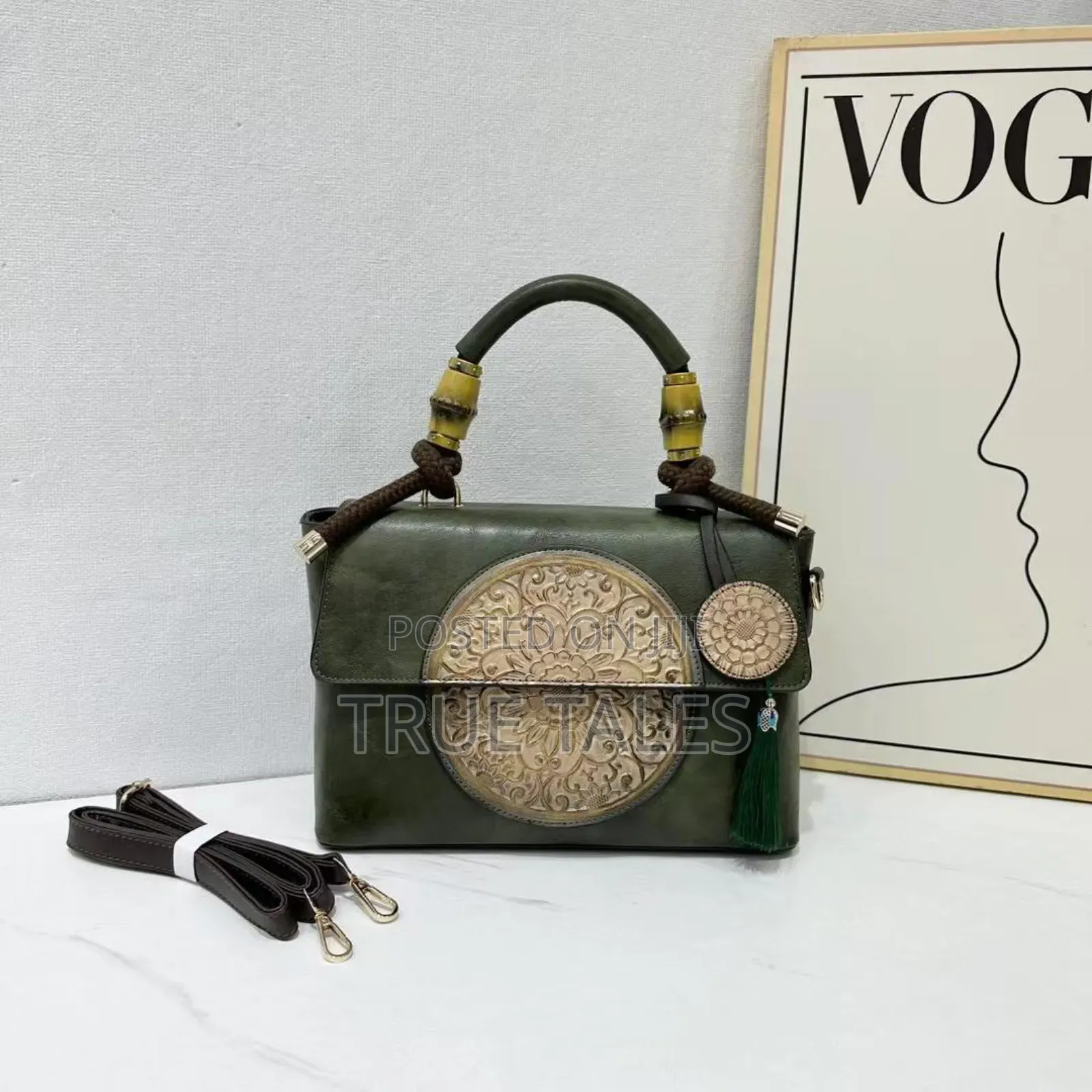 Real Genuine Superb Medium Leather Handbags