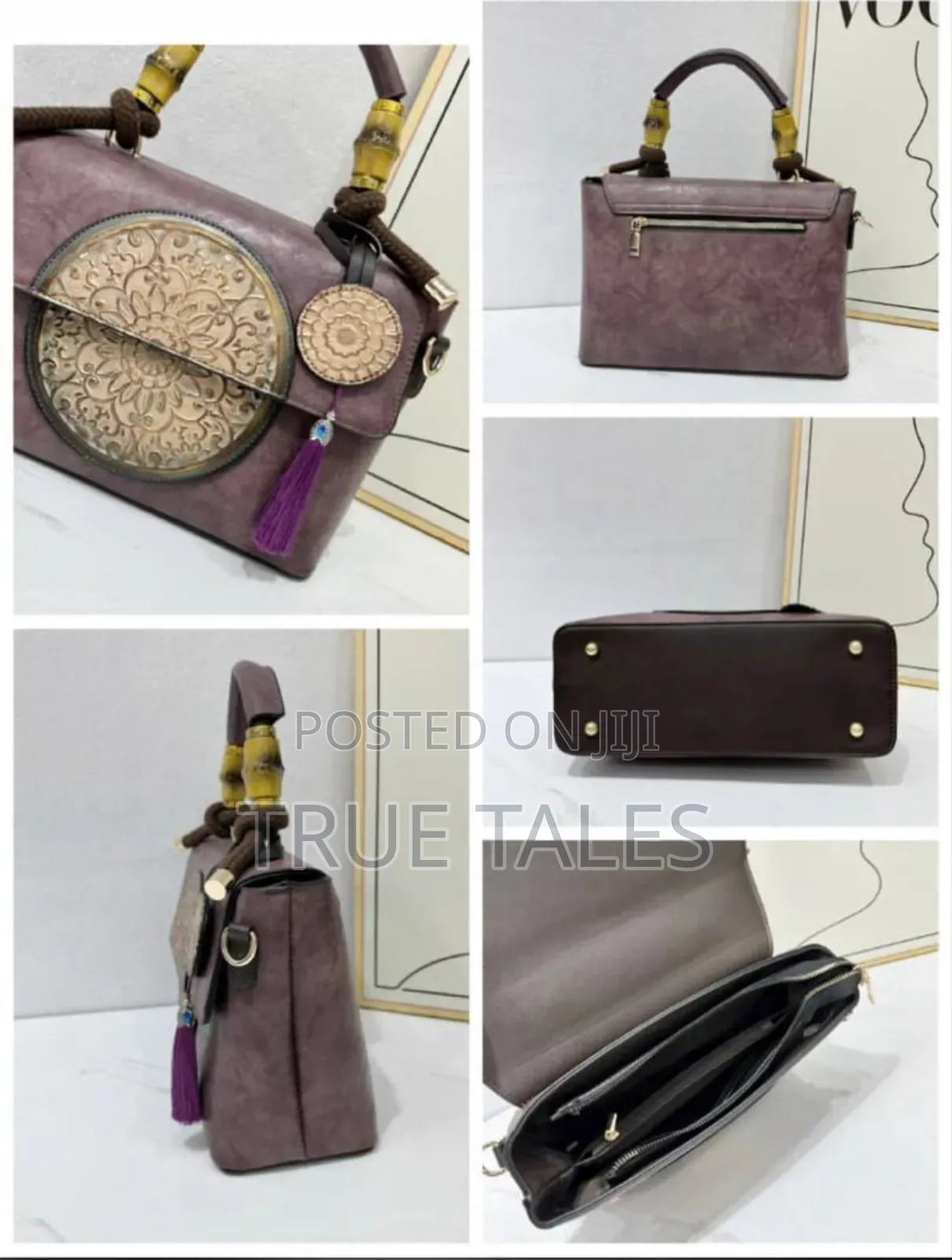 Real Genuine Superb Medium Leather Handbags
