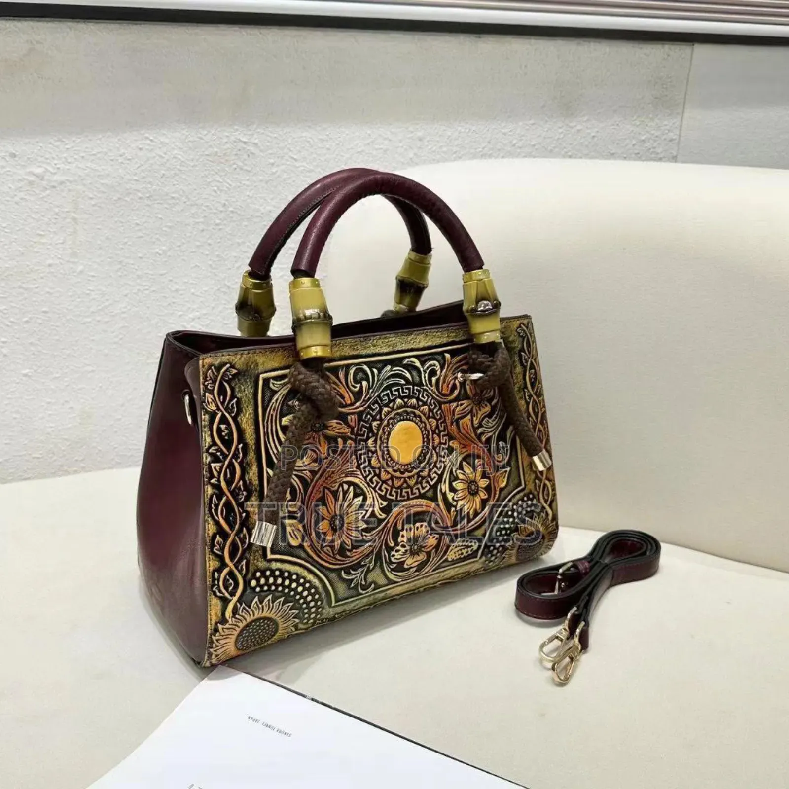 Big Genuine Leather Ladies Handbags