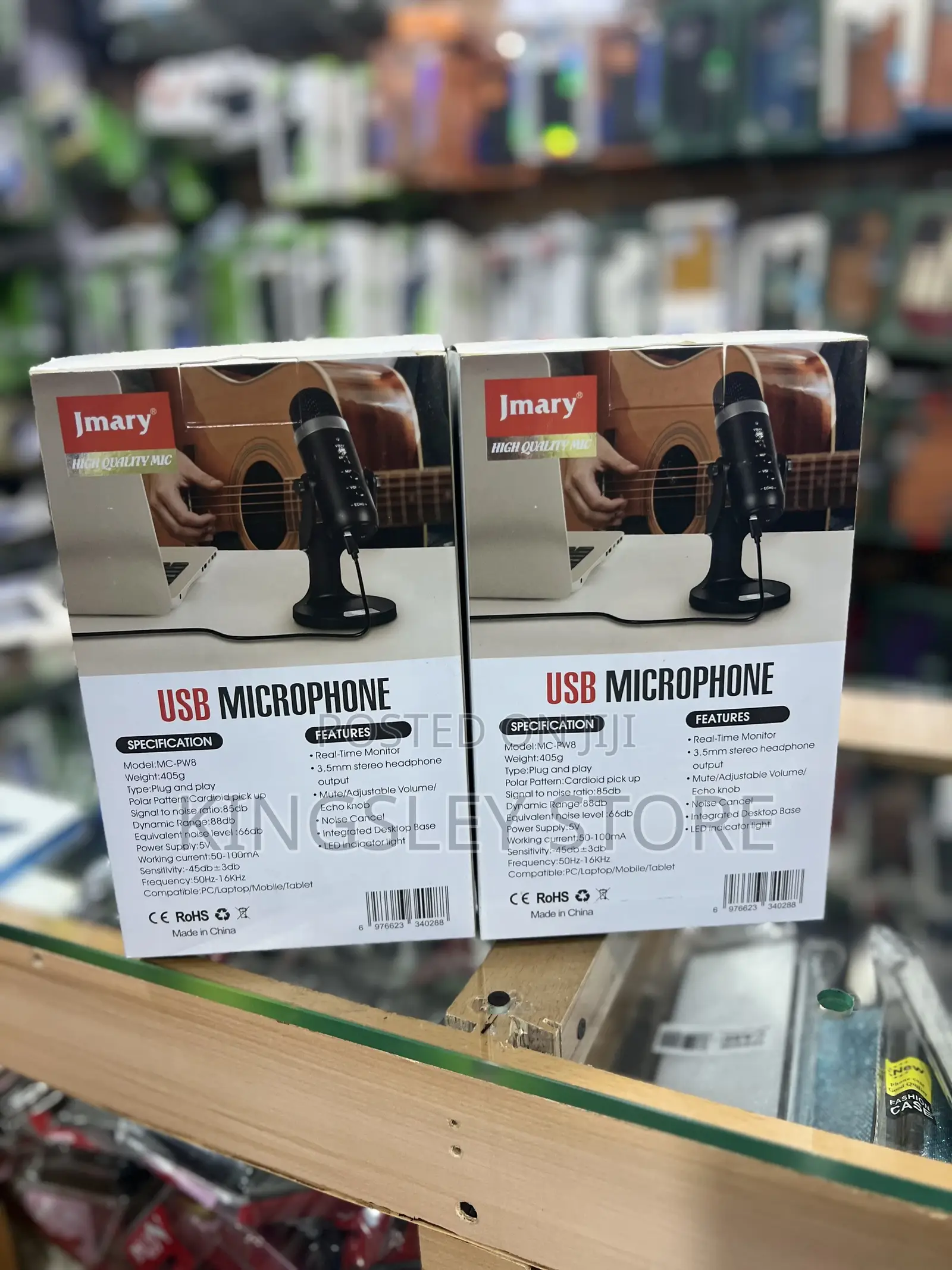 Jmary Mc-Pw8 Usb Microphone Plug and Play Microphone Podcasting Gaming