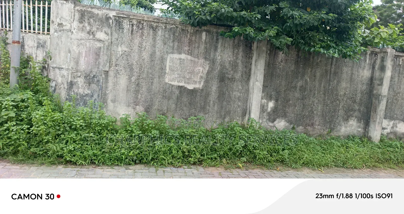Fenced 2,000sqm of Land at Ikeja Gra