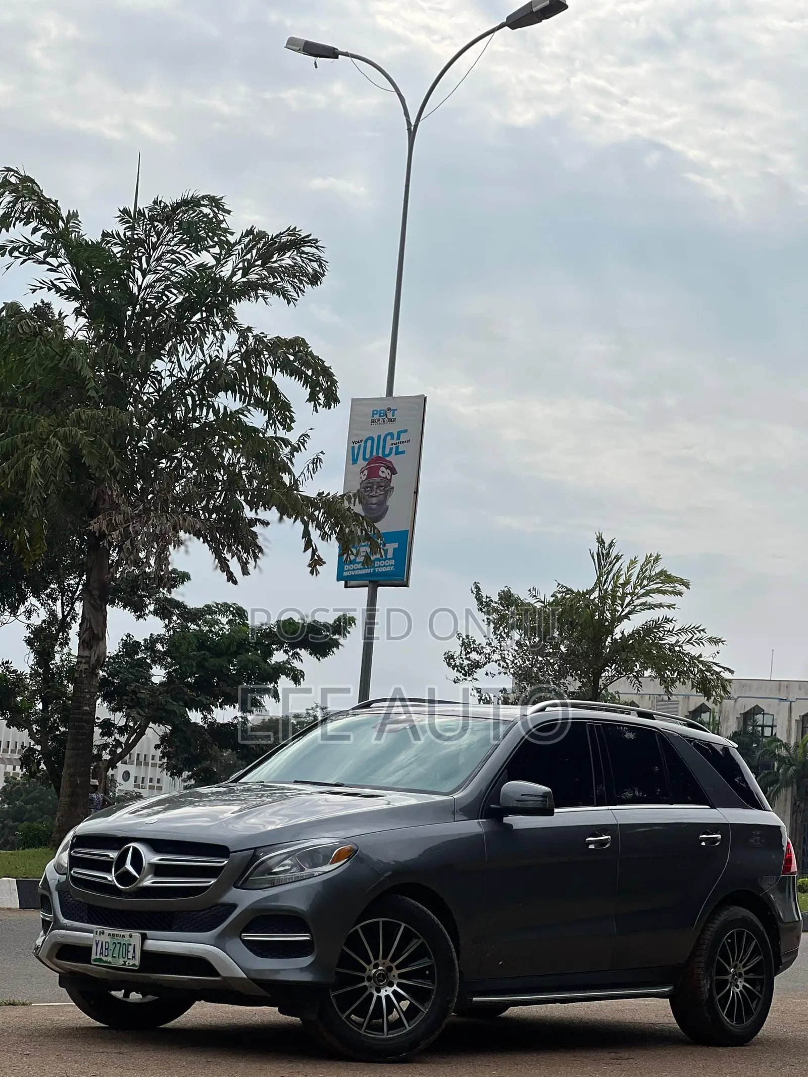 Mercedes-Benz GLE-Class 2016 Gray