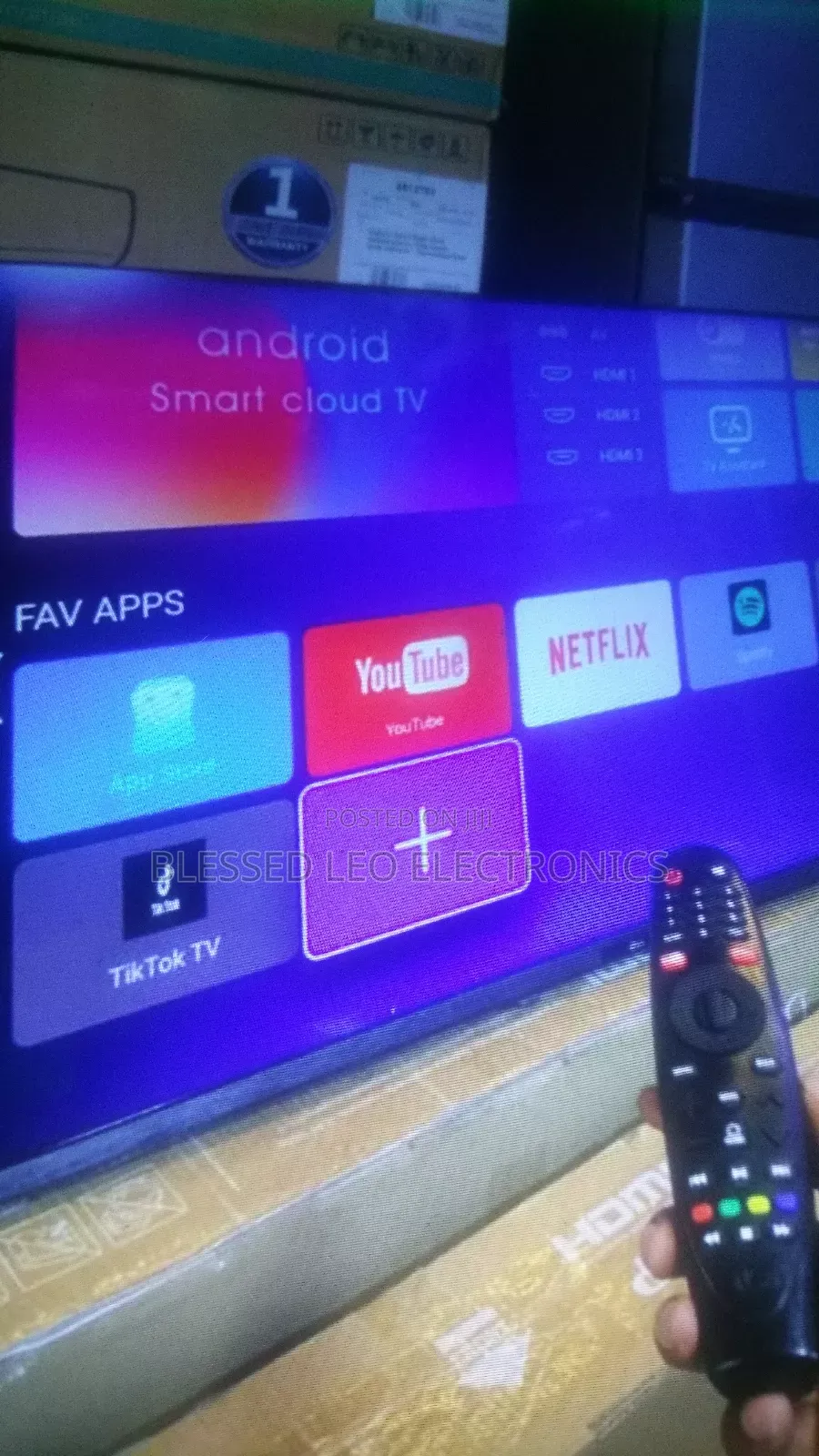 50 Inches Frameless Smart Tv With Upgrade Ram 8gb Rom
