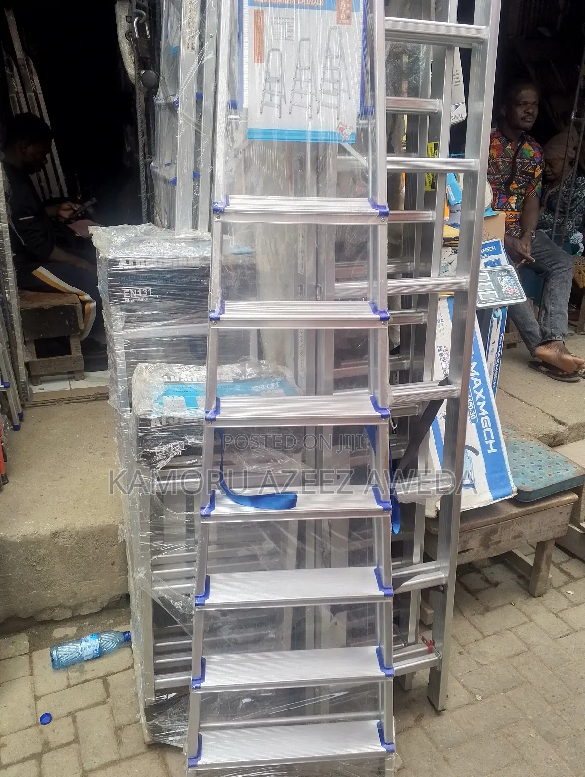 Aluminum Ladder 8stenp Original