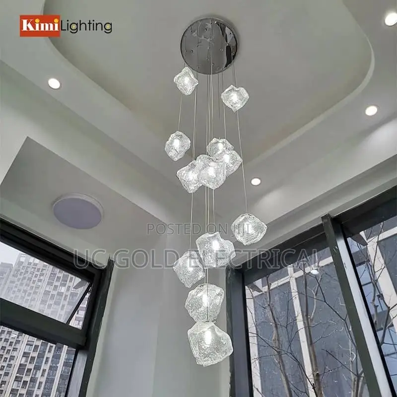 Nordic Home Decoration, Stair Chandelier, Living Room Bedroom and Room