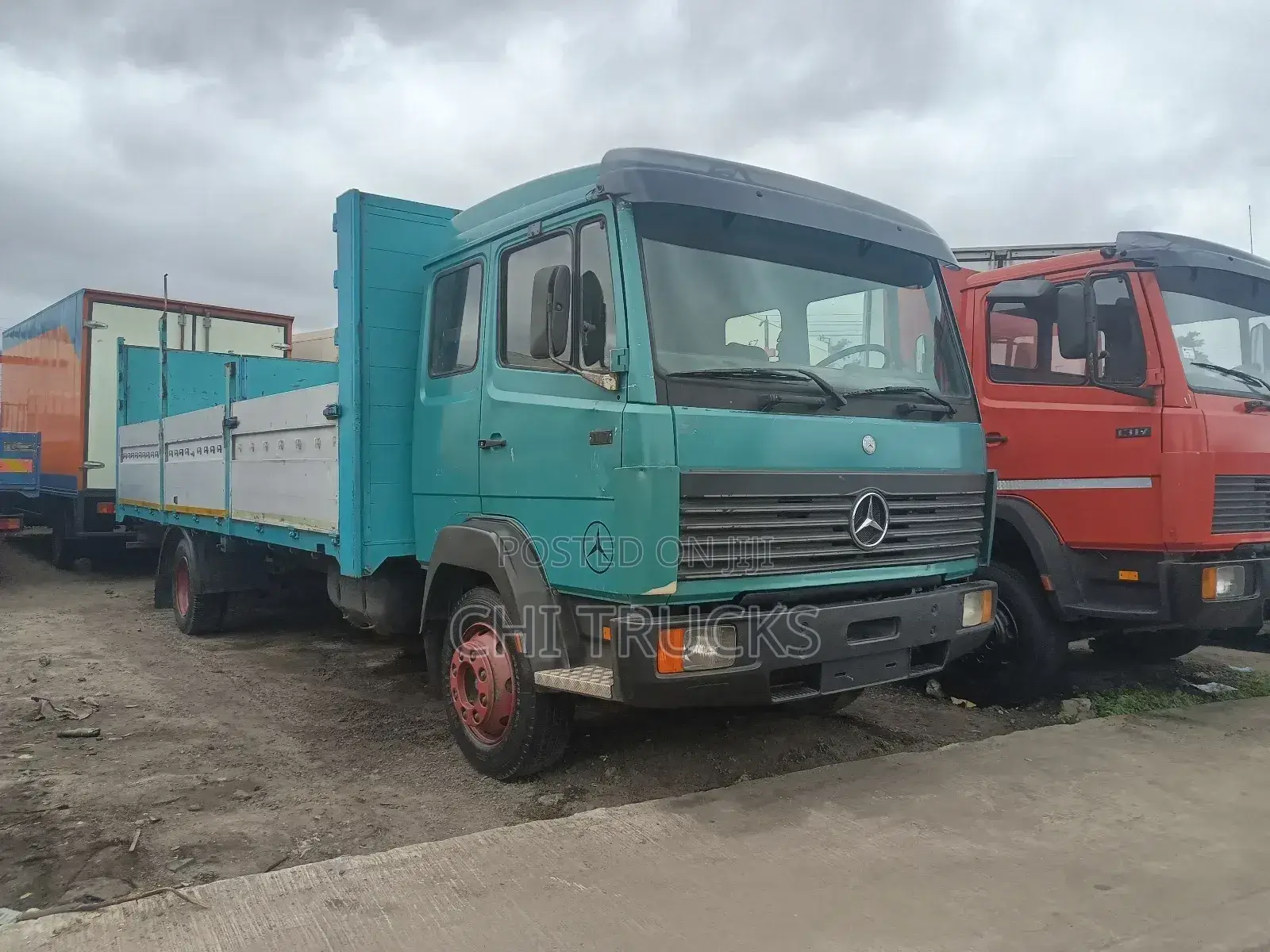 Mercedes Benz 1117 Double Cabin Truck Direct German Wooden Floor