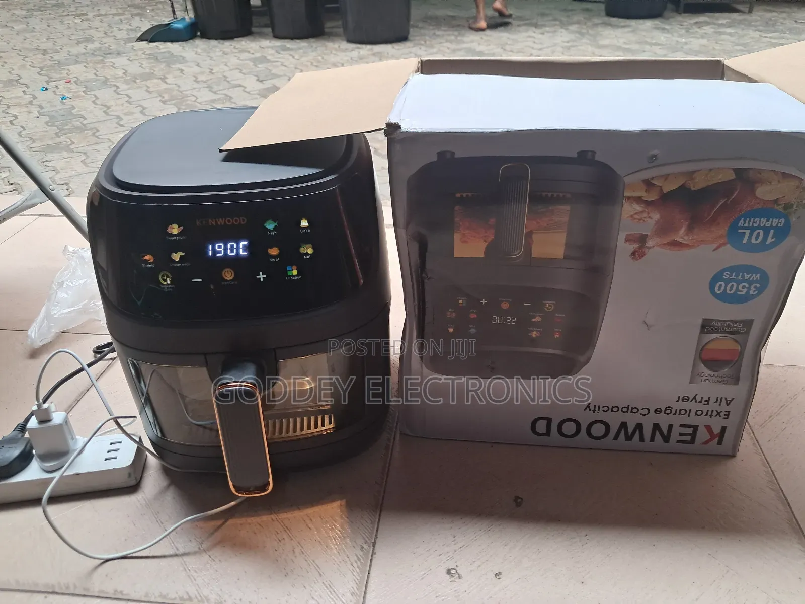 Kenwood Extra Large Capacity Air Fryer 10litres