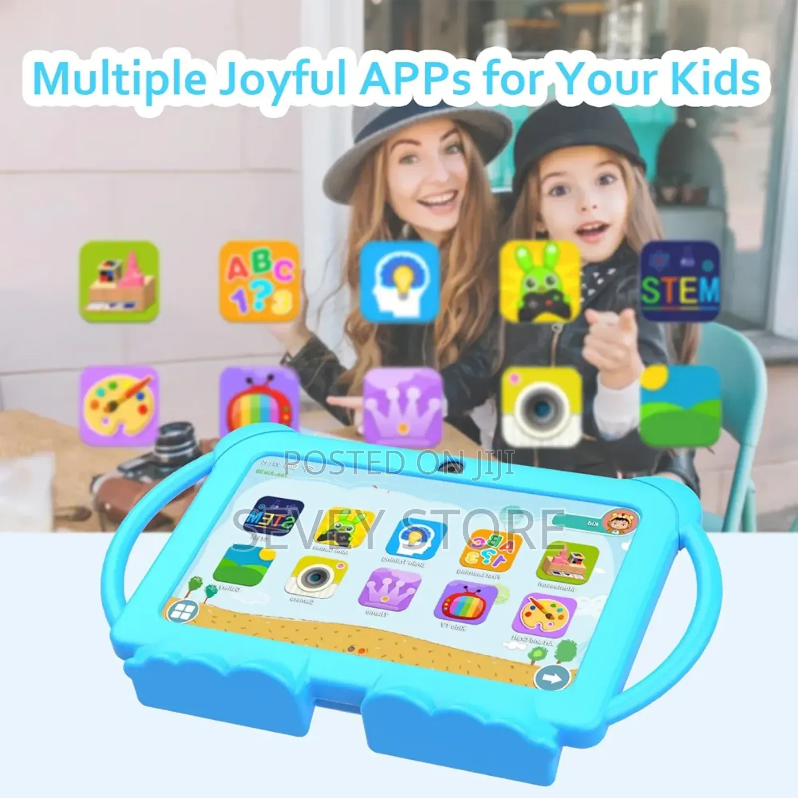 Android 14 Kids Tablet, 7 Inch Tablet for Kids, 4gb Ram 32gb Rom