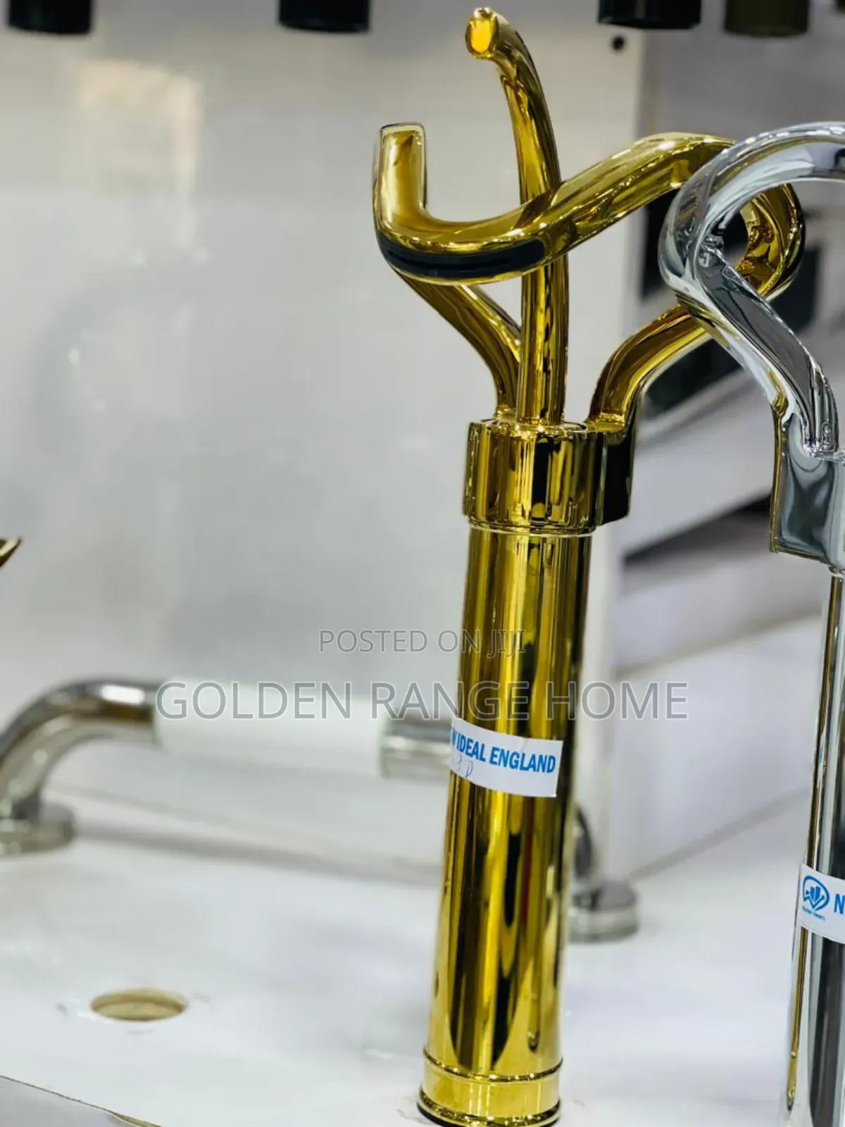 Gold Cobra Design Cabinet Basin Mixer Faucet