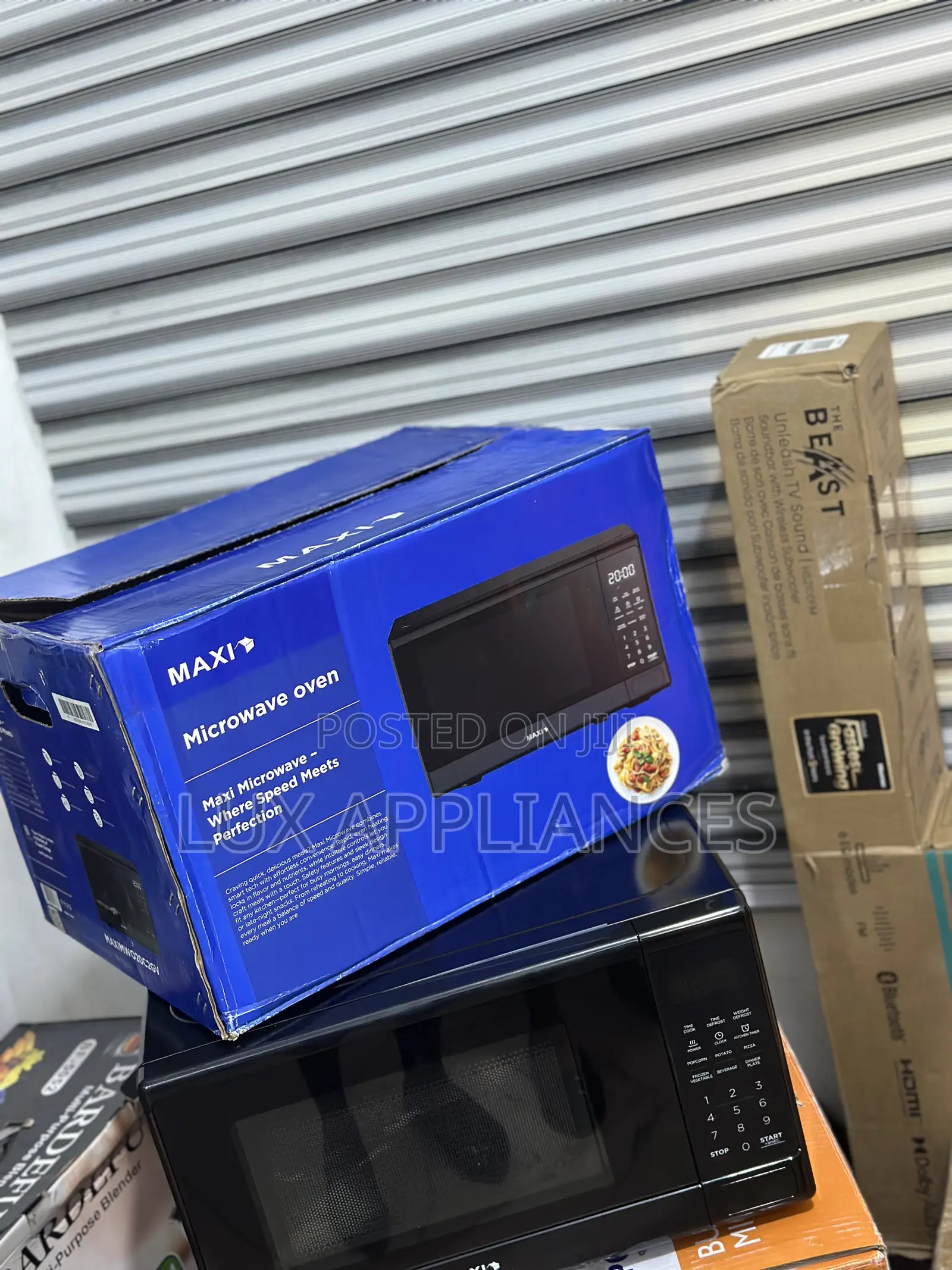 Maxi 20l Digital Panel Microwave Oven Offers a Standard,