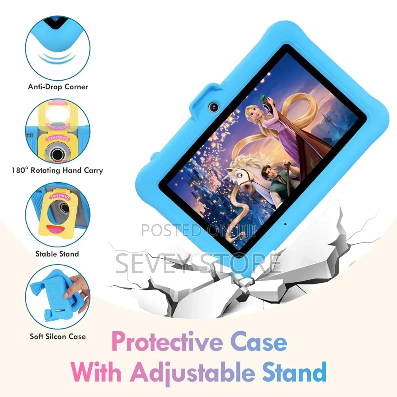 Kids Tablet 7 Inch Android 13 Tablet for Kids (Ages 2-14),8gb Ram 64gb