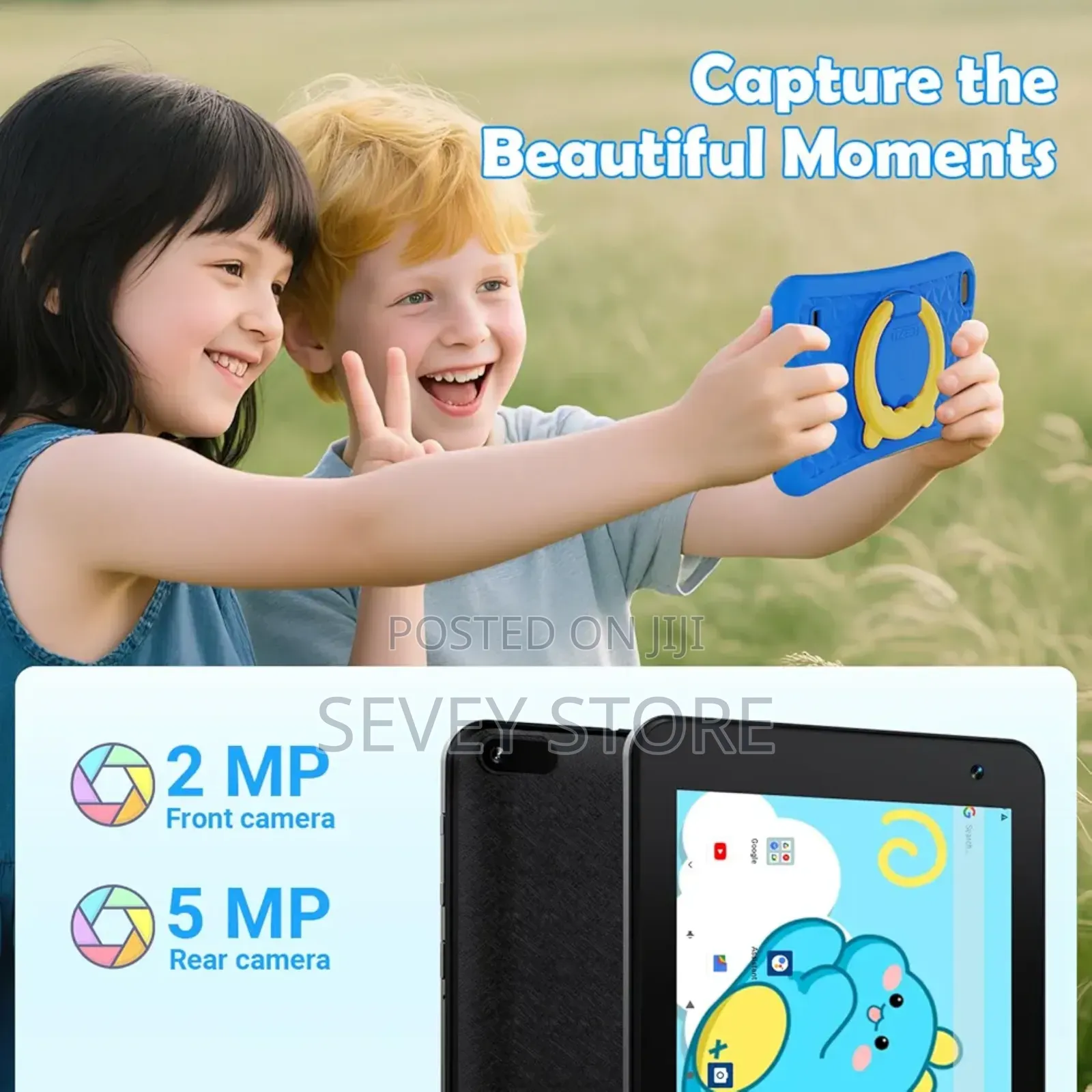 7inch Android Kids Tablet, 4gb Ram+32gb Rom, Quad-Core Cpu, 3000mah