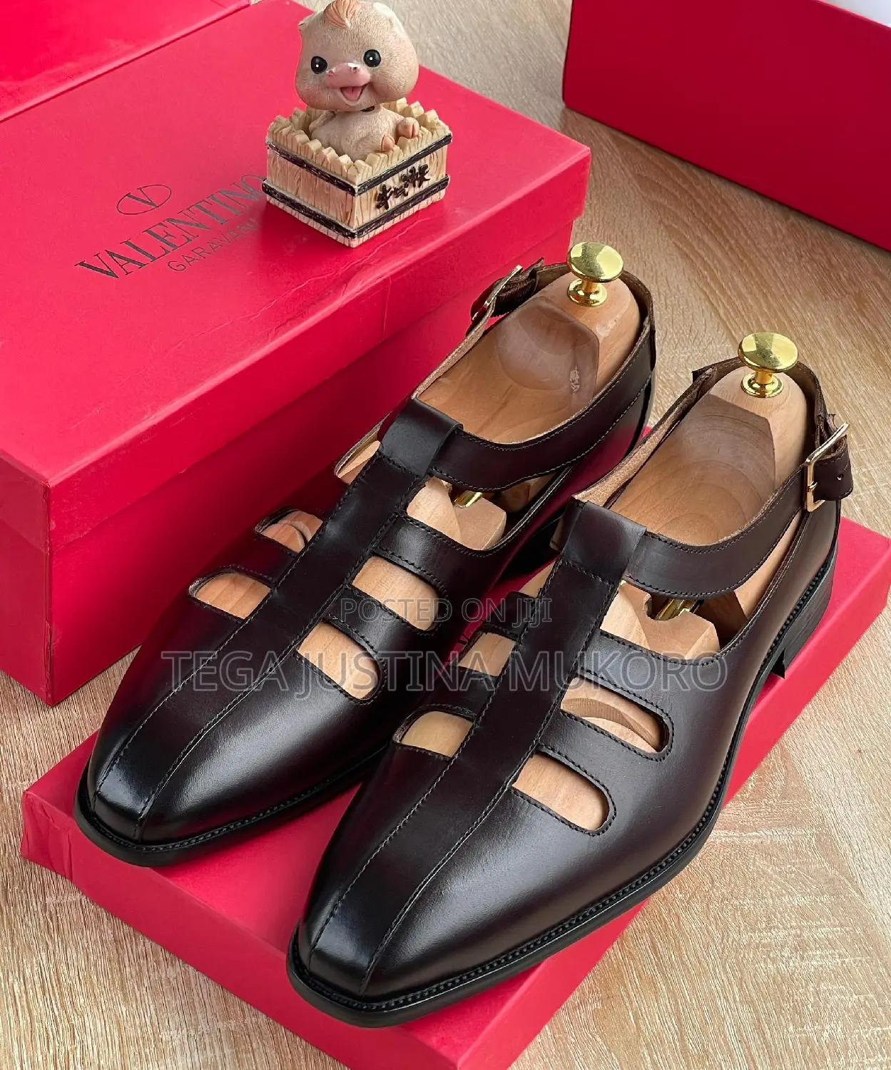 Valentino Garavani Men's Leather Sandals