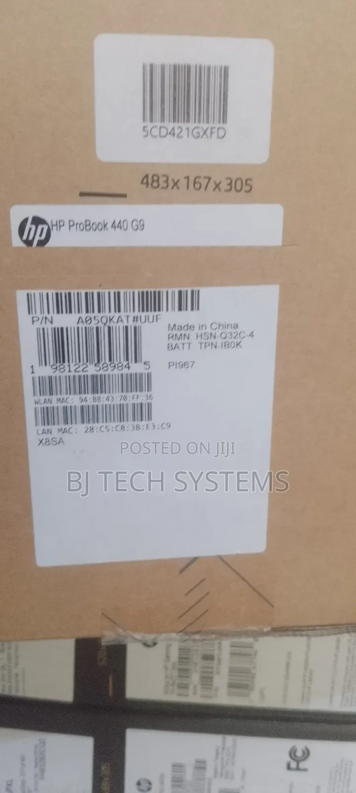 New Laptop HP ProBook 440 G9 8GB Intel Core I5 SSD 512GB