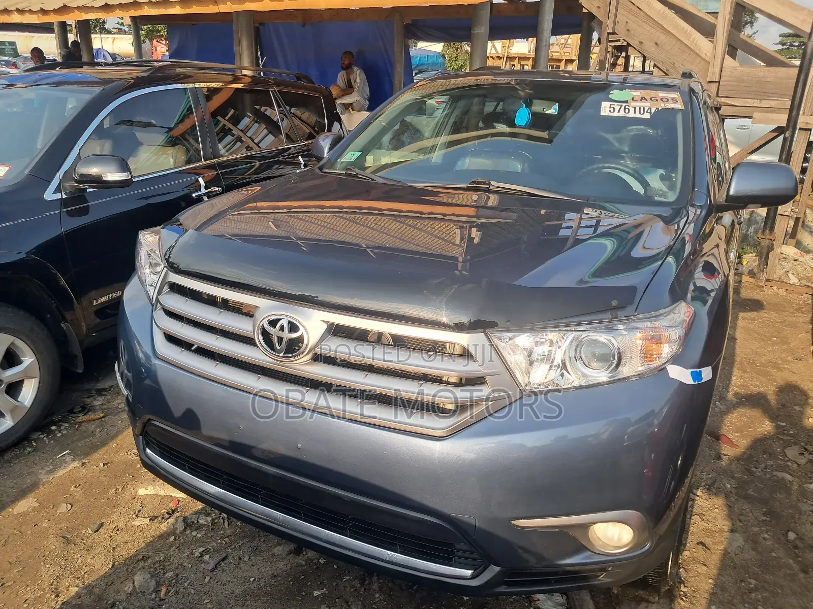 Toyota Highlander Limited 3.5l 4WD 2013 Blue