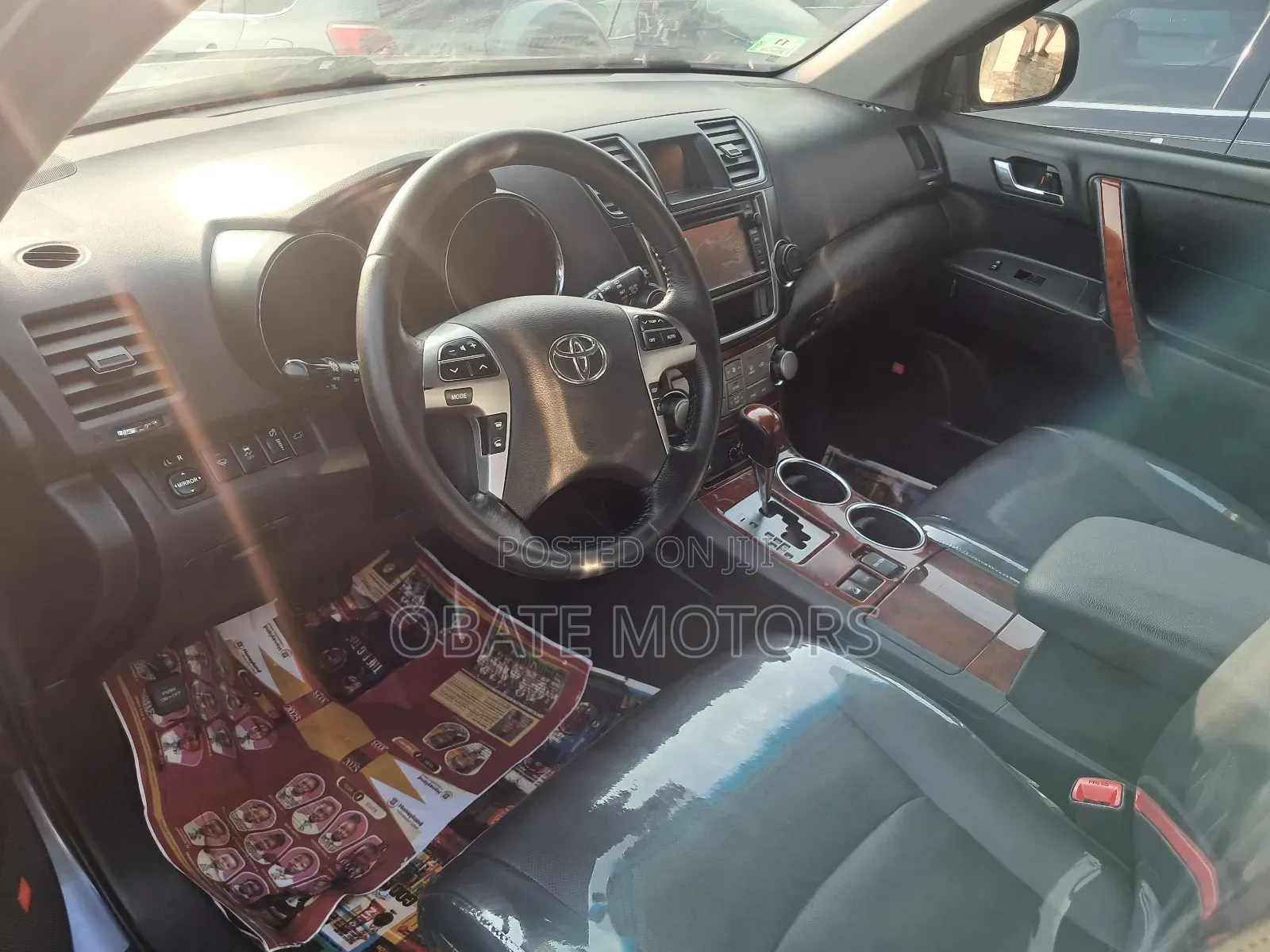 Toyota Highlander Limited 3.5l 4WD 2013 Blue
