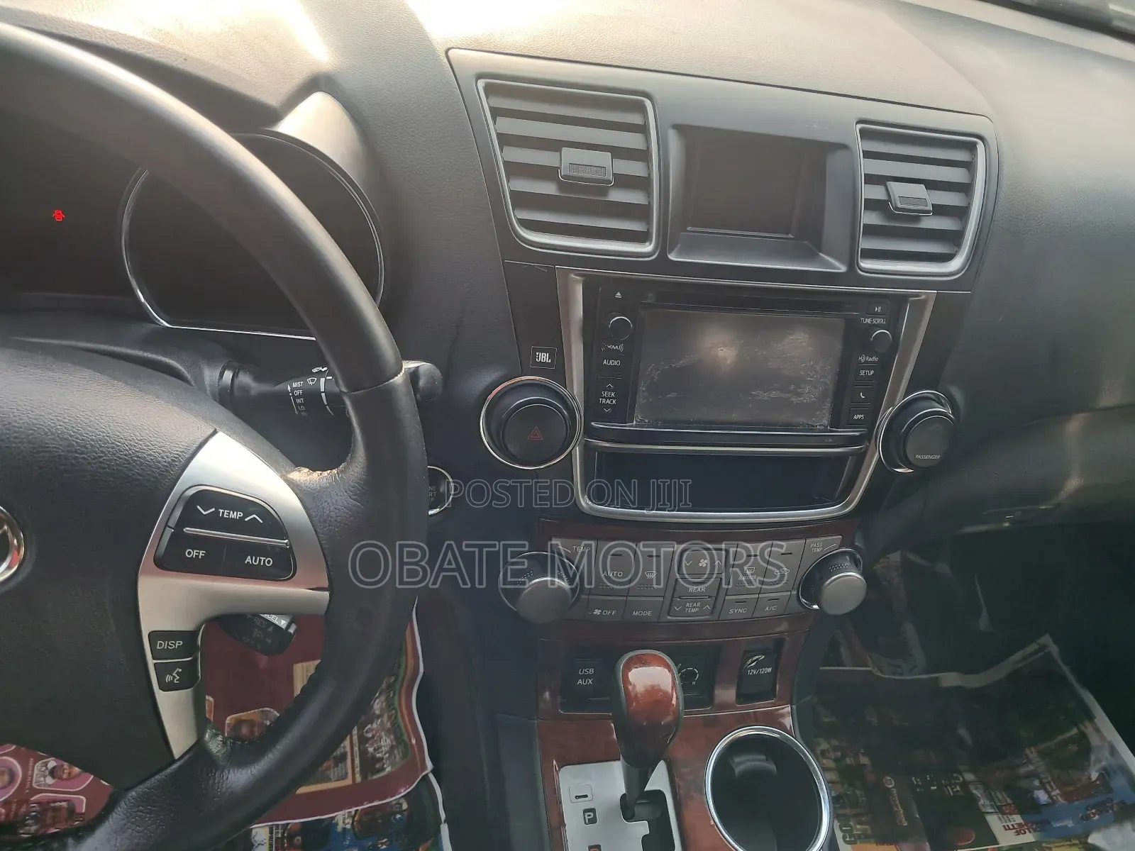 Toyota Highlander Limited 3.5l 4WD 2013 Blue