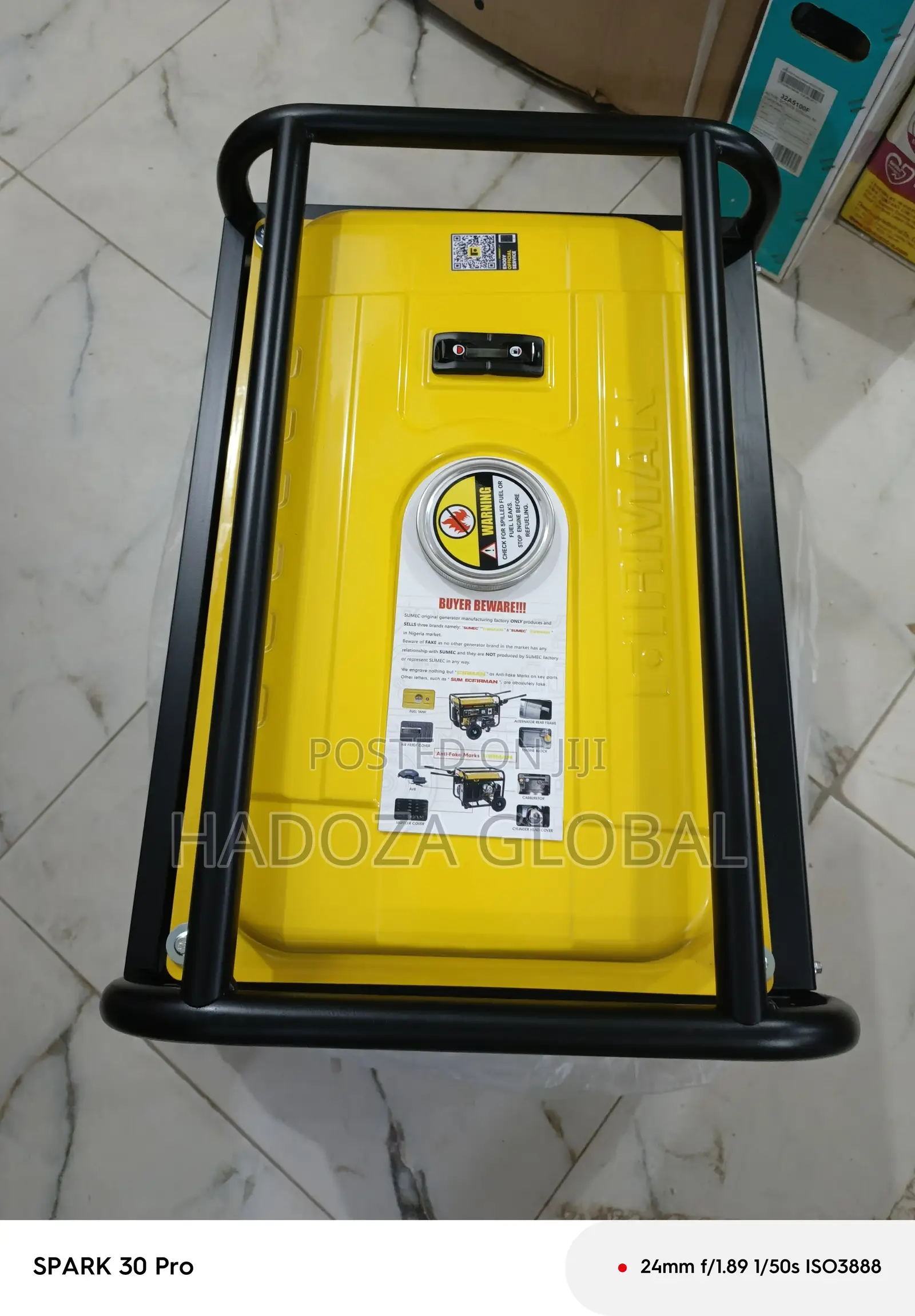 Sumec Firman 3.3kva Generator – Model Spg4000 | Manual Start