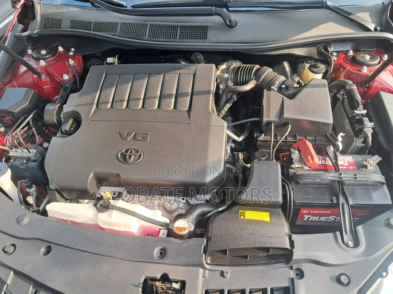Toyota Camry XLE V6 4dr Sedan (3.6L 6cyl 6A) 2016 Red