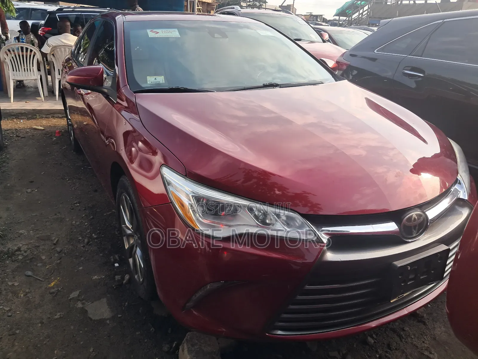 Toyota Camry XLE V6 4dr Sedan (3.6L 6cyl 6A) 2016 Red