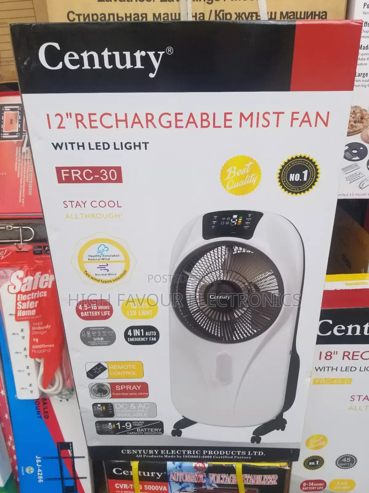 Century Mist Fan Air Cooler